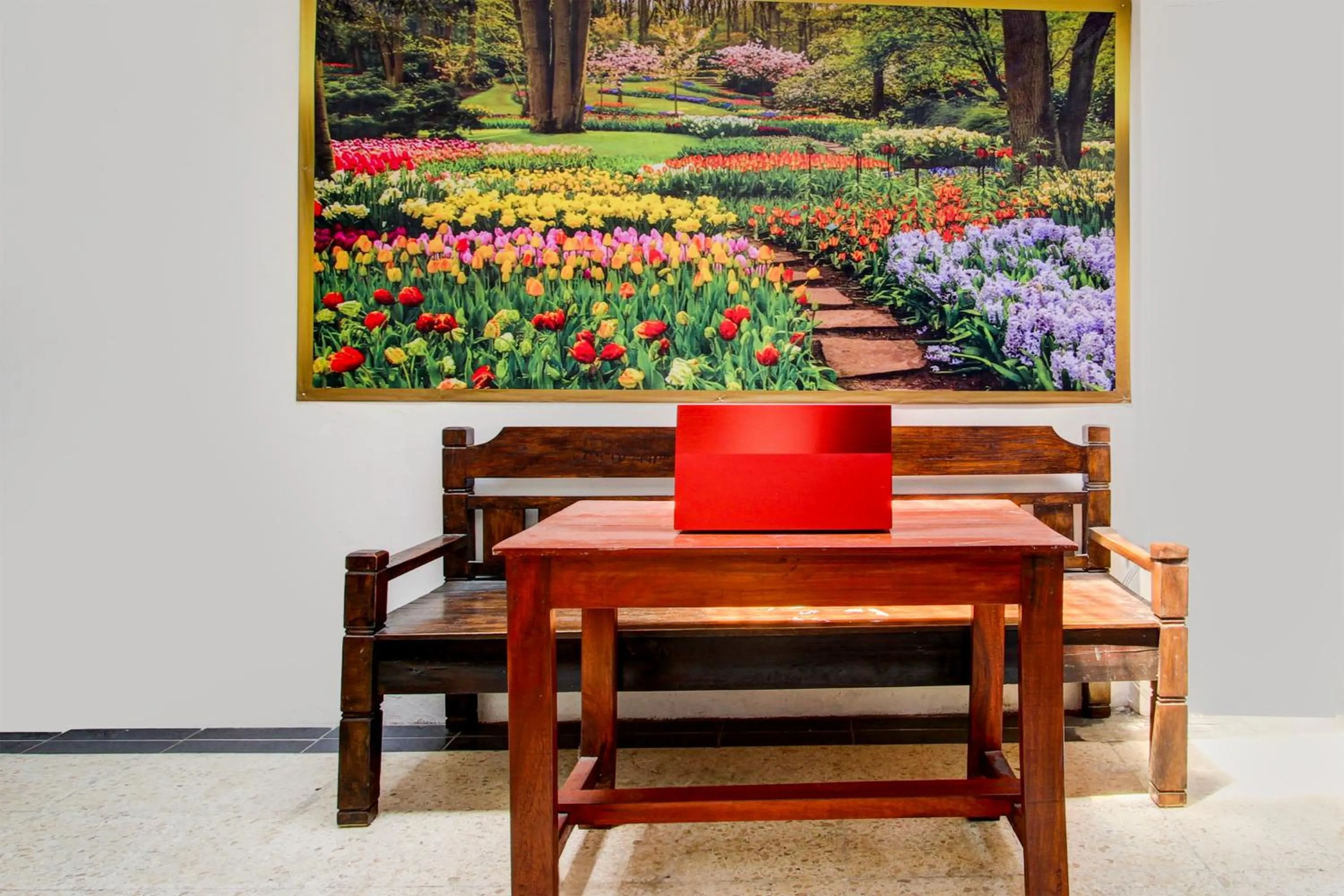 Lobby or reception in Hotel O Homestay Alqid Syariah