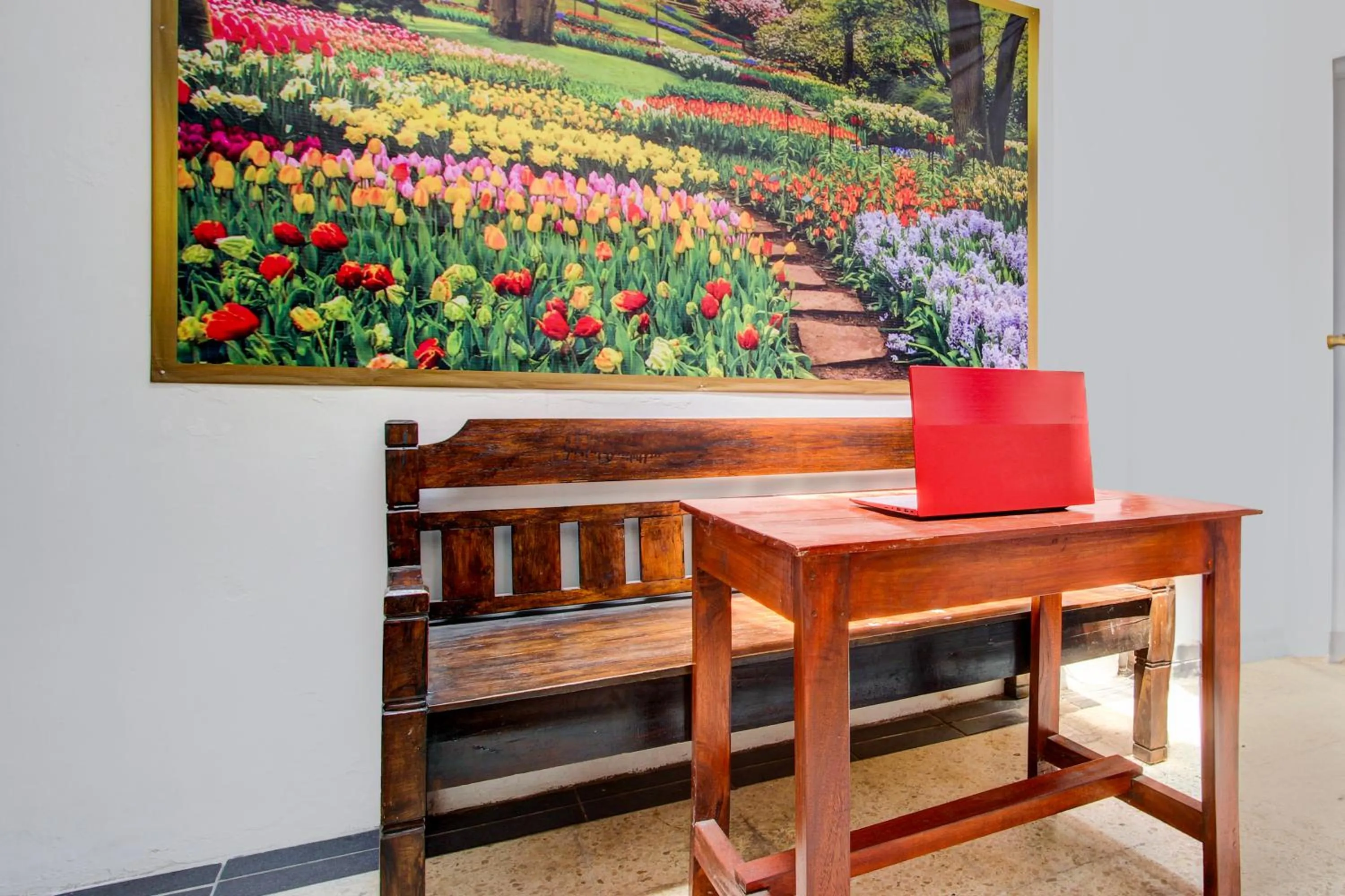 Lobby or reception in Hotel O Homestay Alqid Syariah