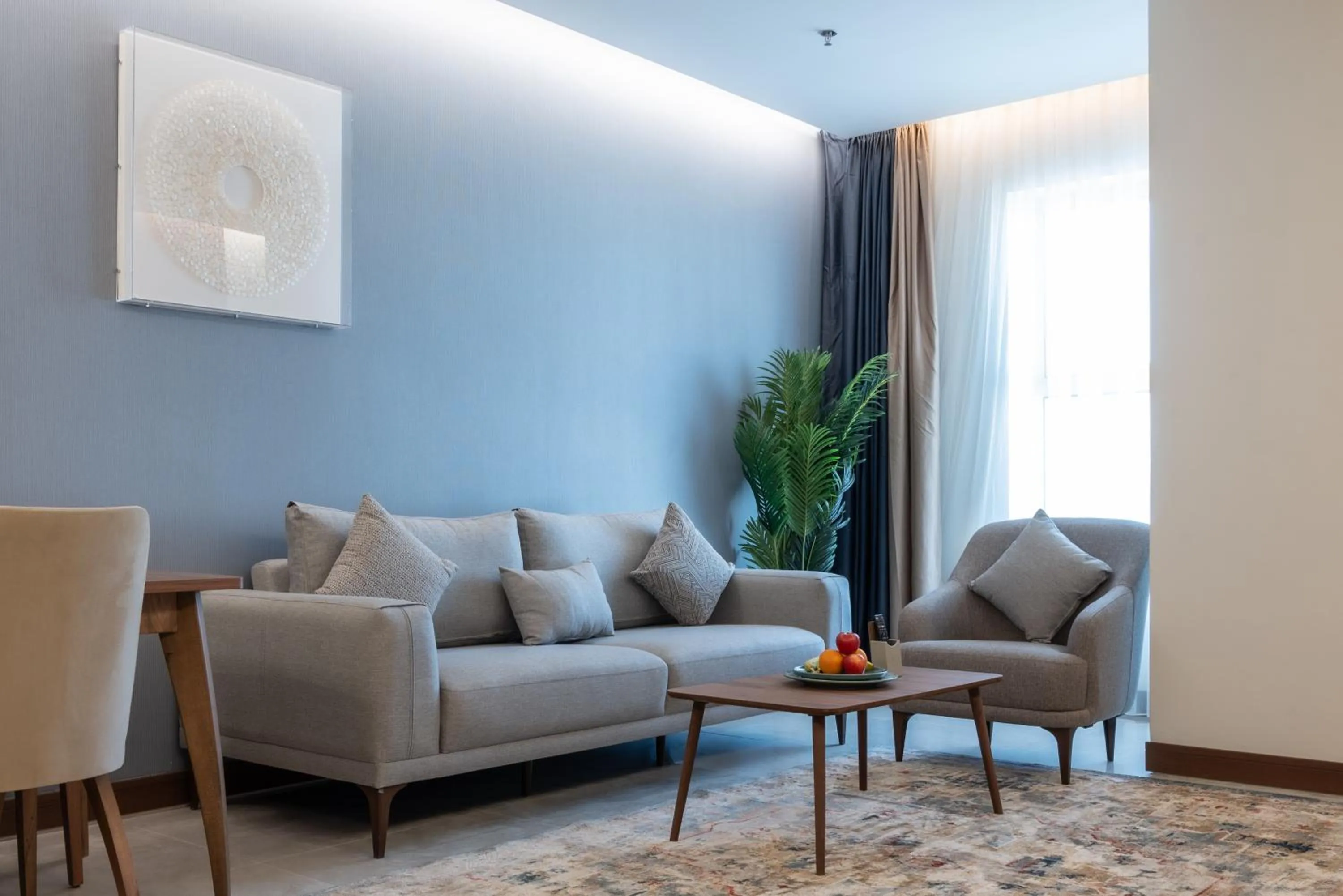 Seating area in Vender Hotel