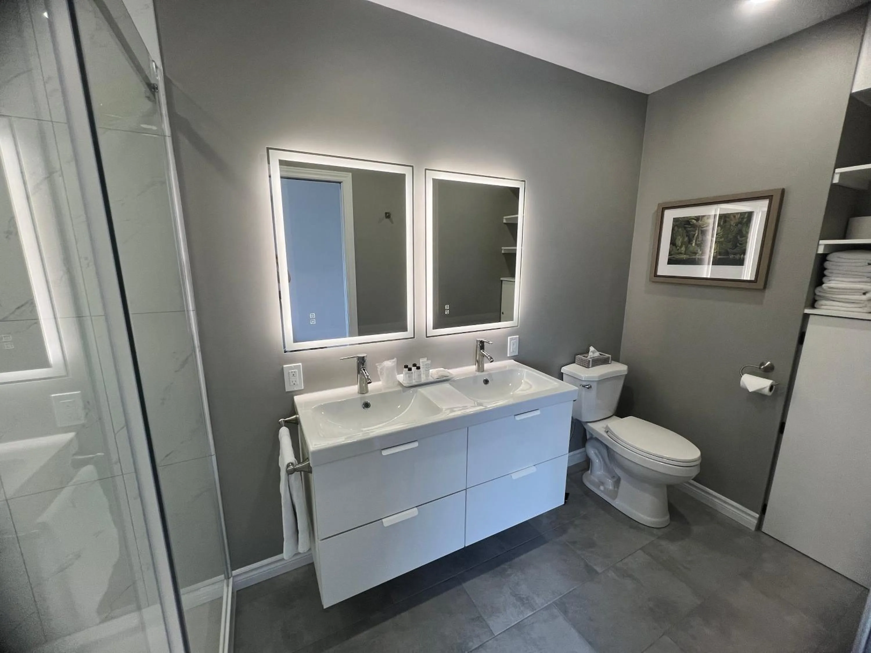 Bathroom in Motel Le Refuge