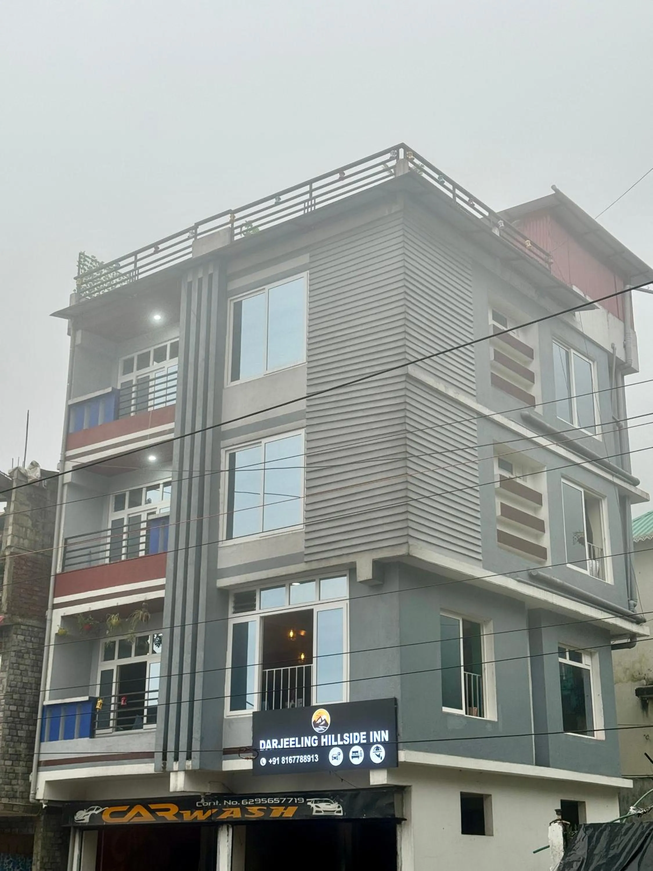 Facade/entrance in Darjeeling Hillside Inn