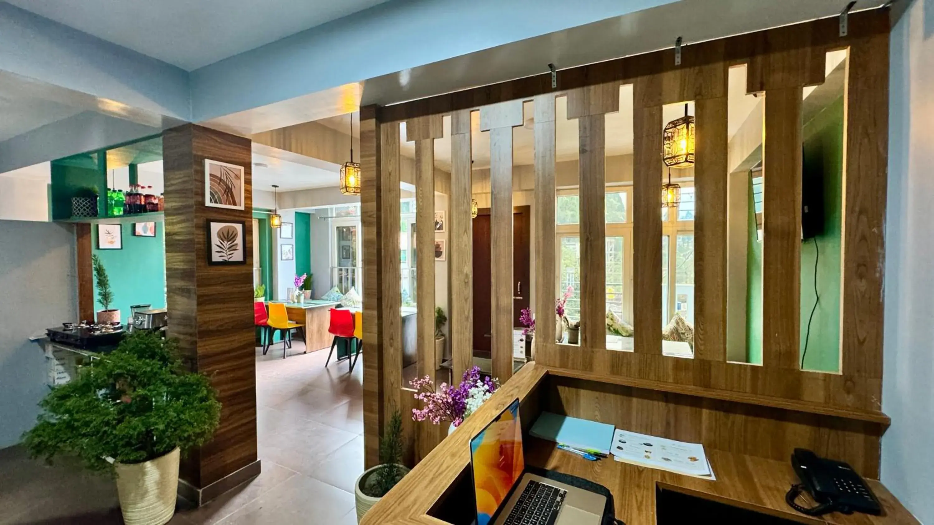 Lobby or reception in Darjeeling Hillside Inn Lobby or reception in Darjeeling Hillside Inn