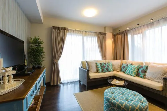 Living room in Baan Sandao D201