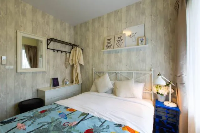 Bedroom, Bed in Baan Sandao D201