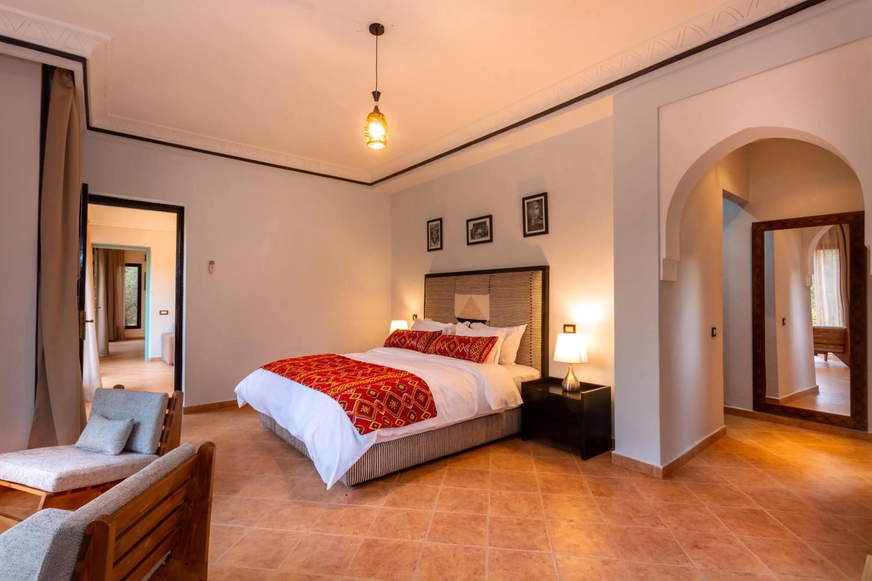 Bed in Atlas Luxury Garden