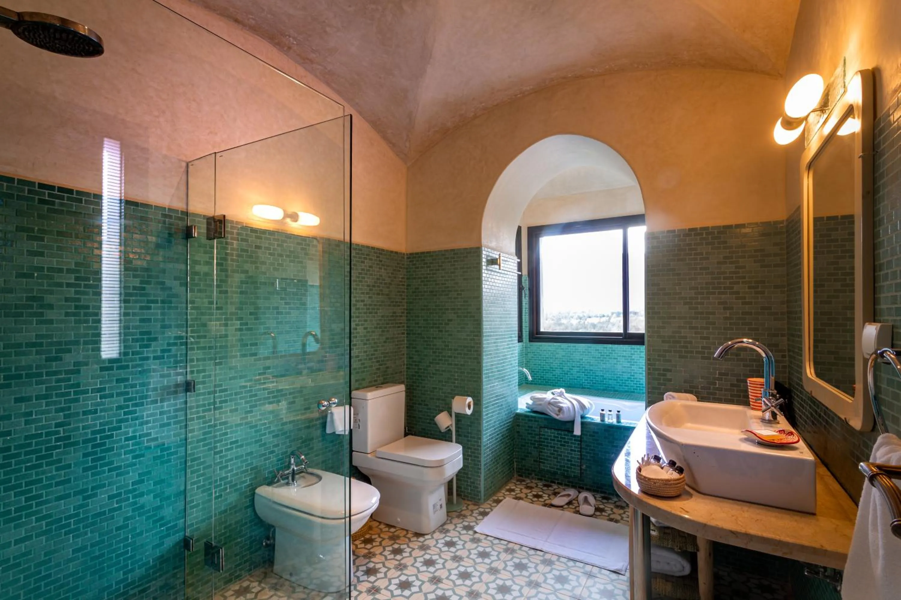 Shower in Atlas Luxury Garden