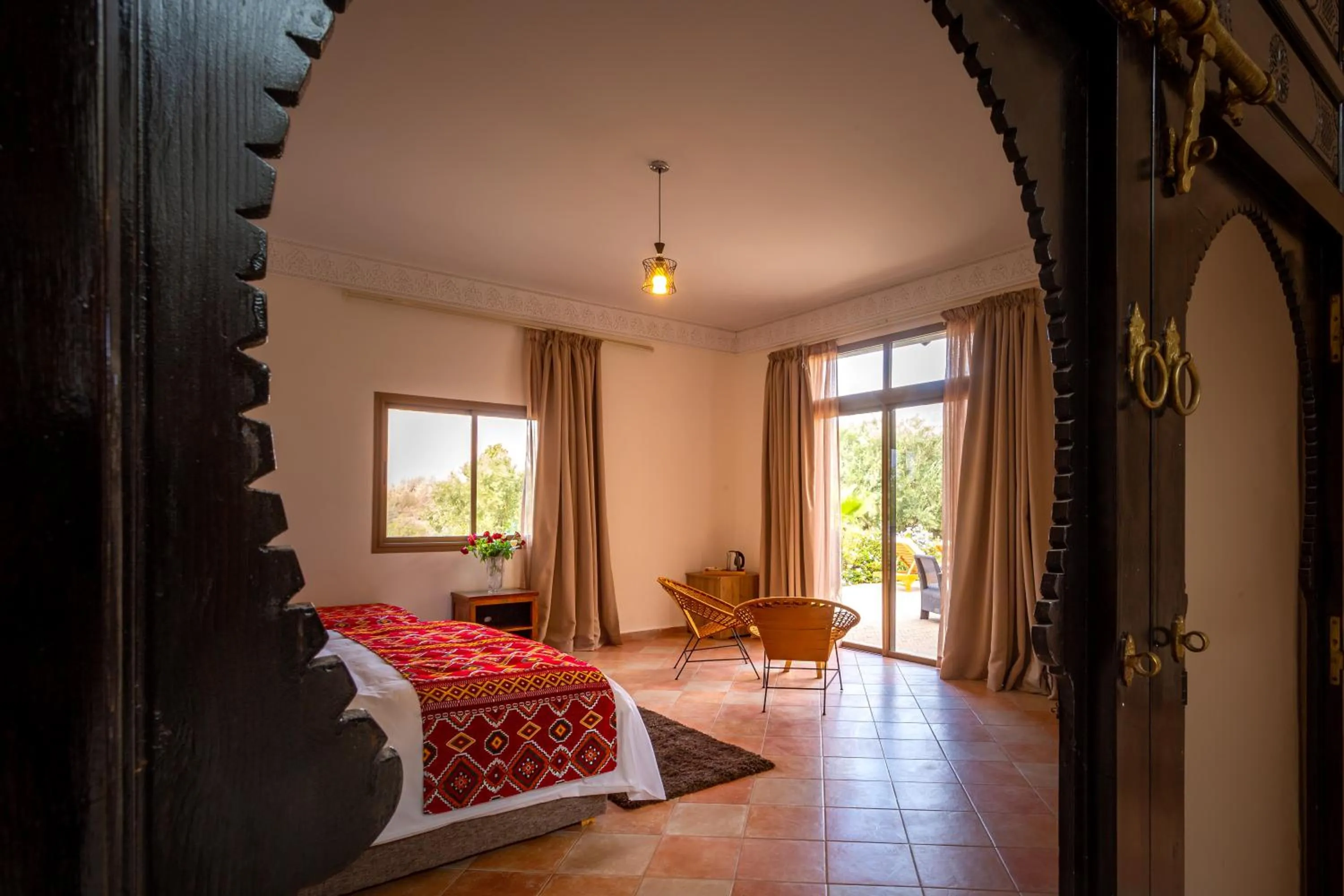 Bed in Atlas Luxury Garden