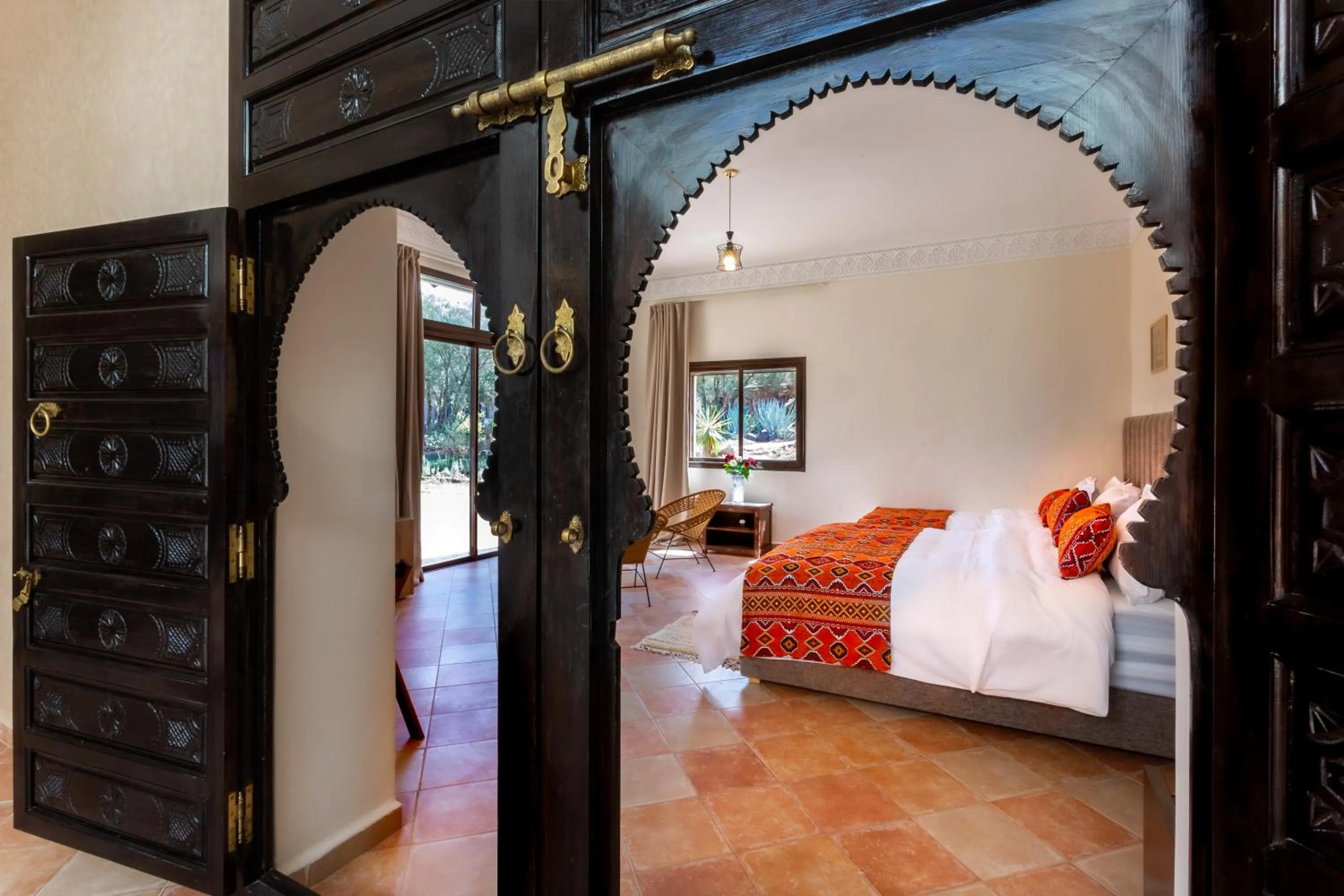 Bed in Atlas Luxury Garden