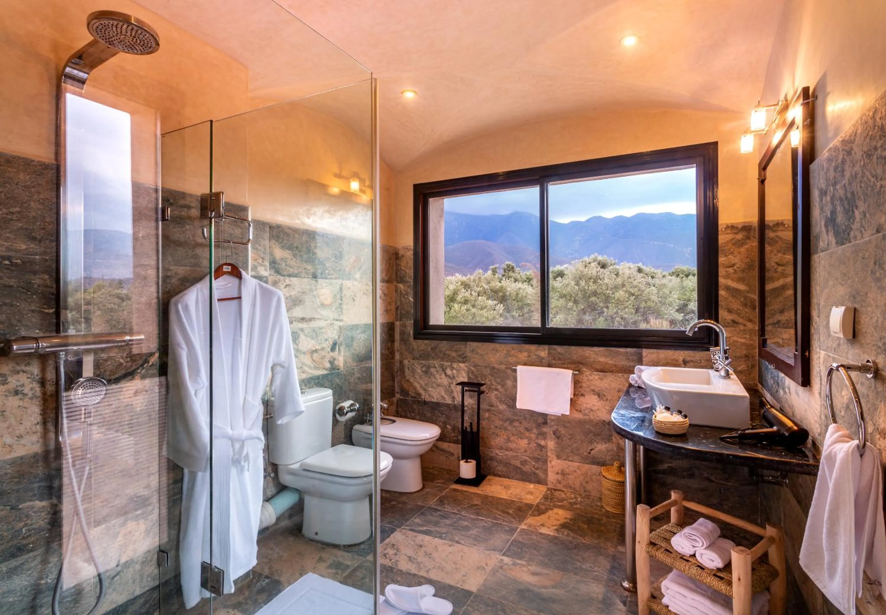 Shower in Atlas Luxury Garden