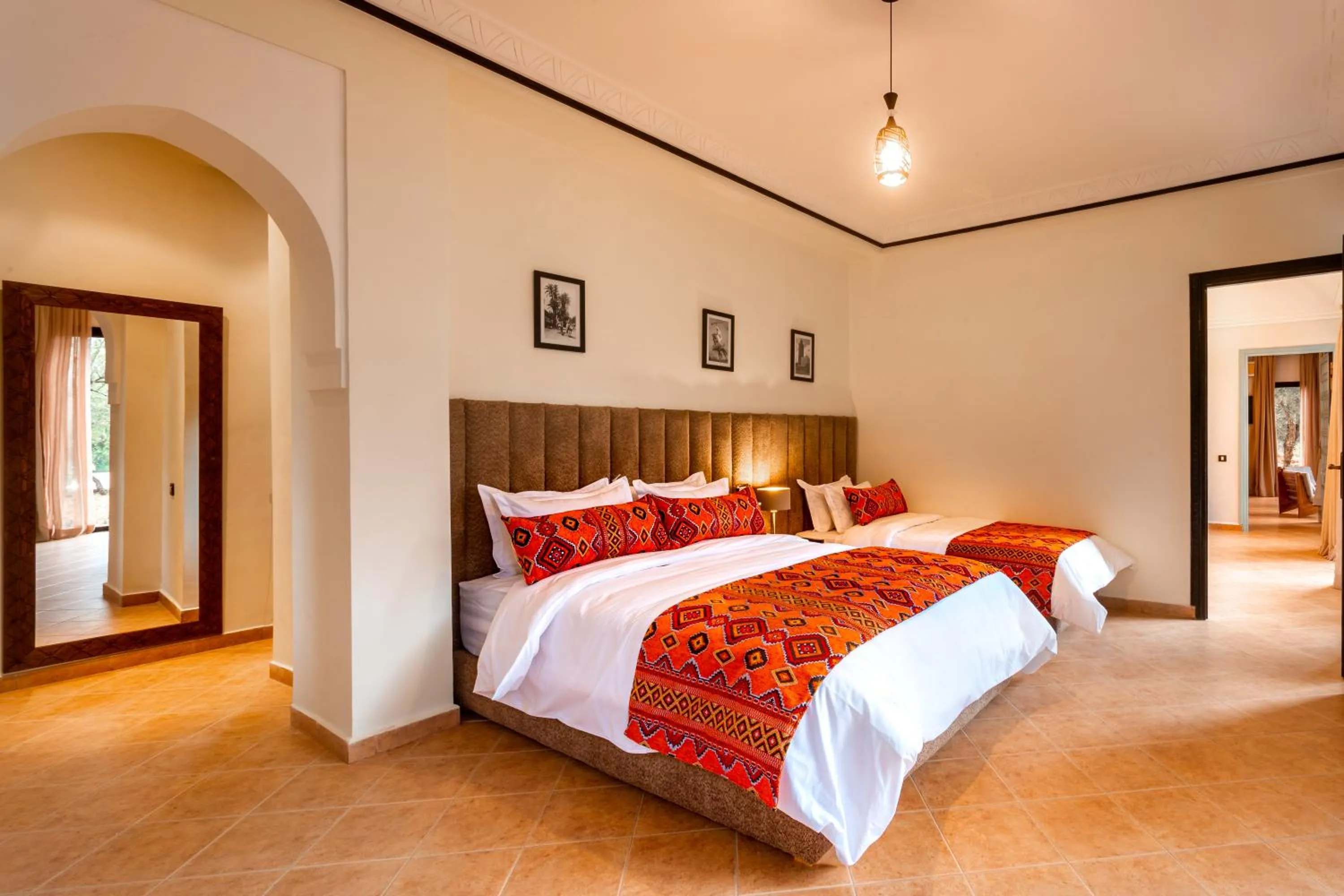 Bed in Atlas Luxury Garden