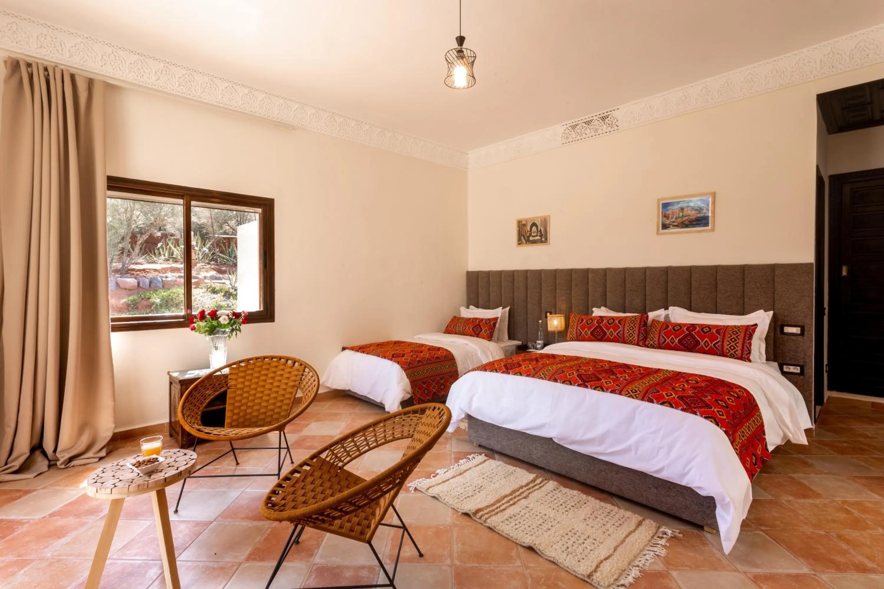 Bed in Atlas Luxury Garden