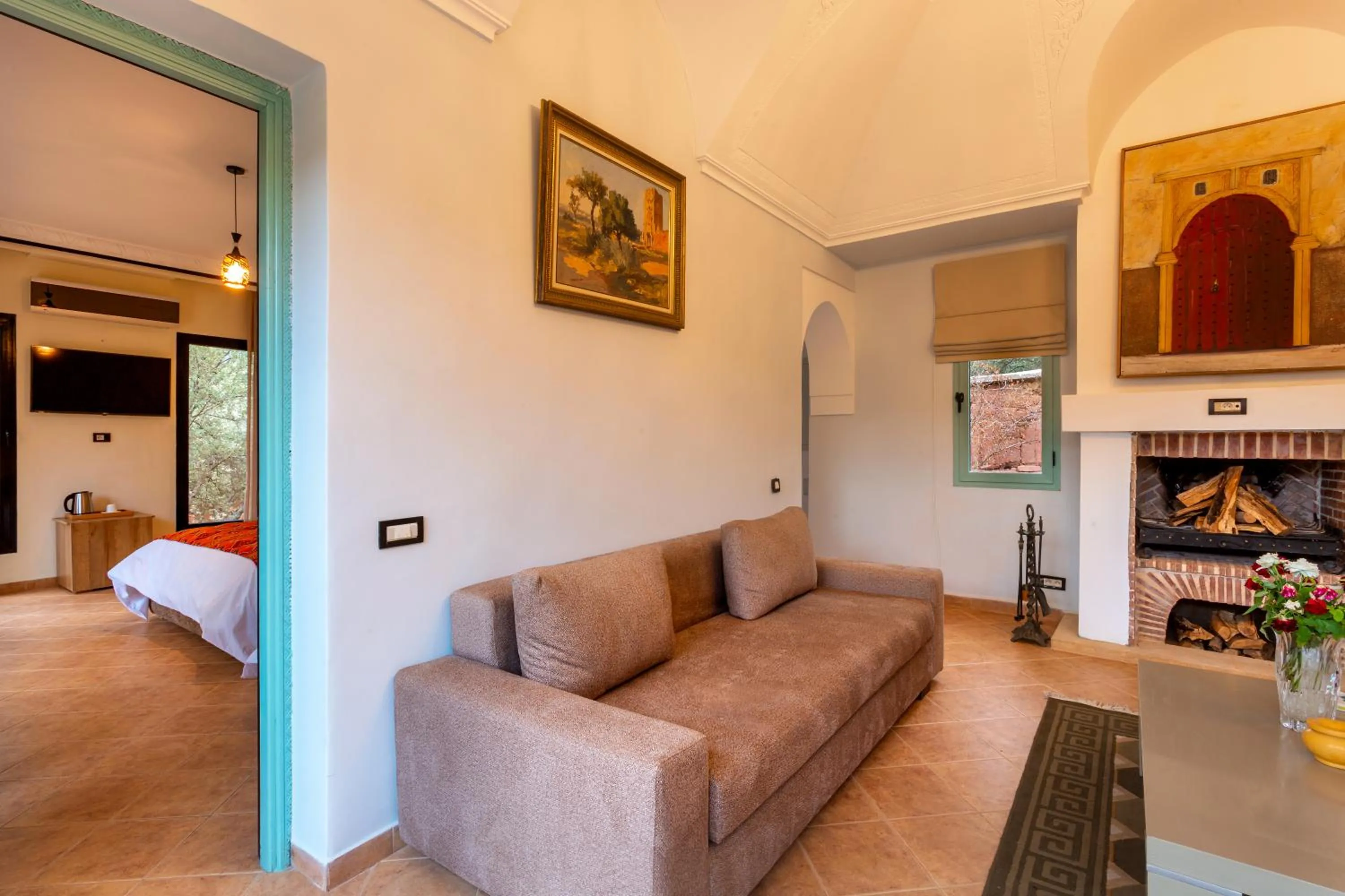 Bed in Atlas Luxury Garden