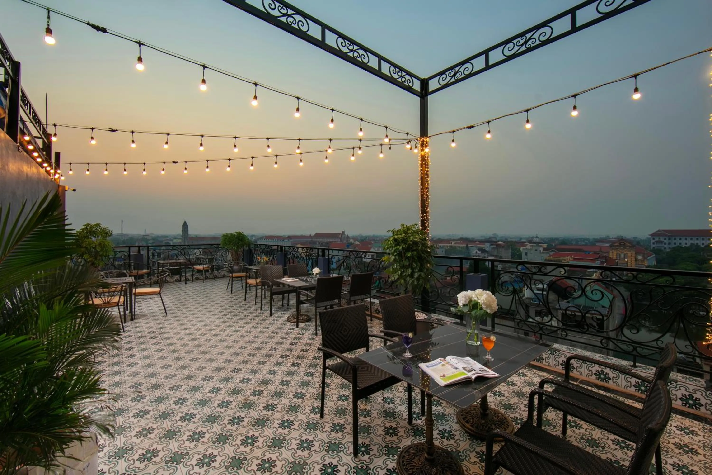 Balcony/Terrace in Phat Diem Plaza Hotel