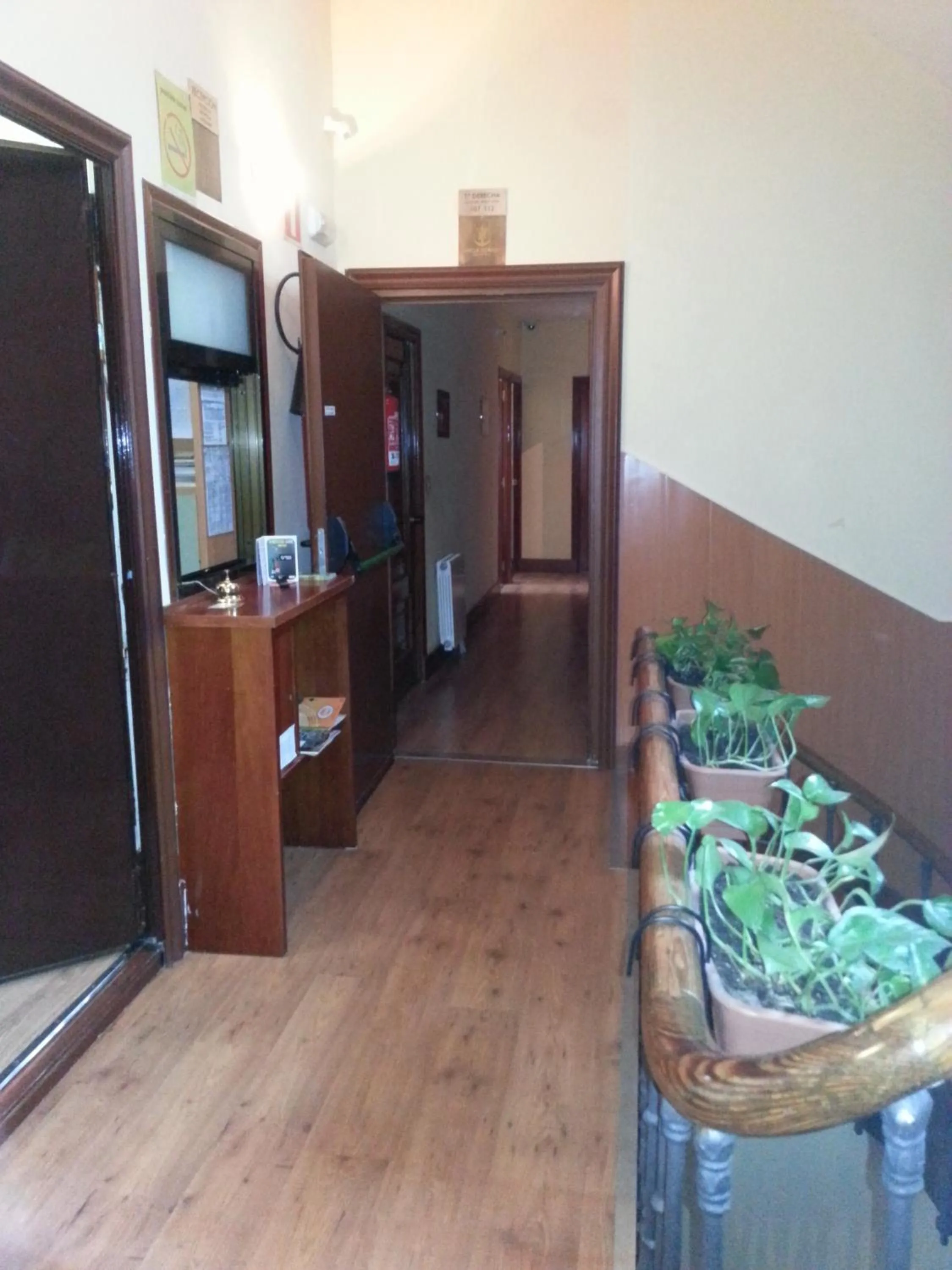 Decorative detail in Hostal Ancla Dorada