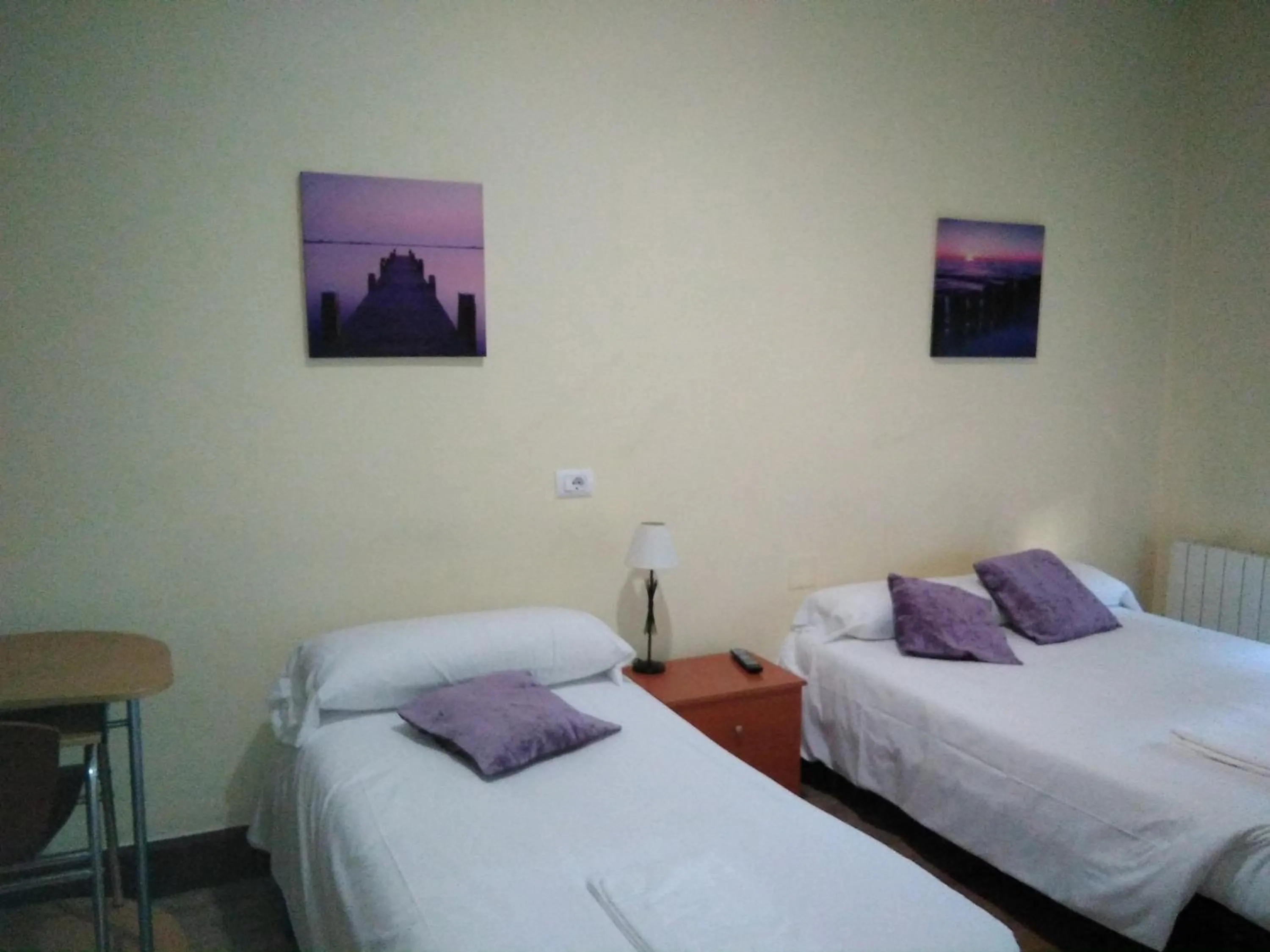 Bed in Hostal Ancla Dorada
