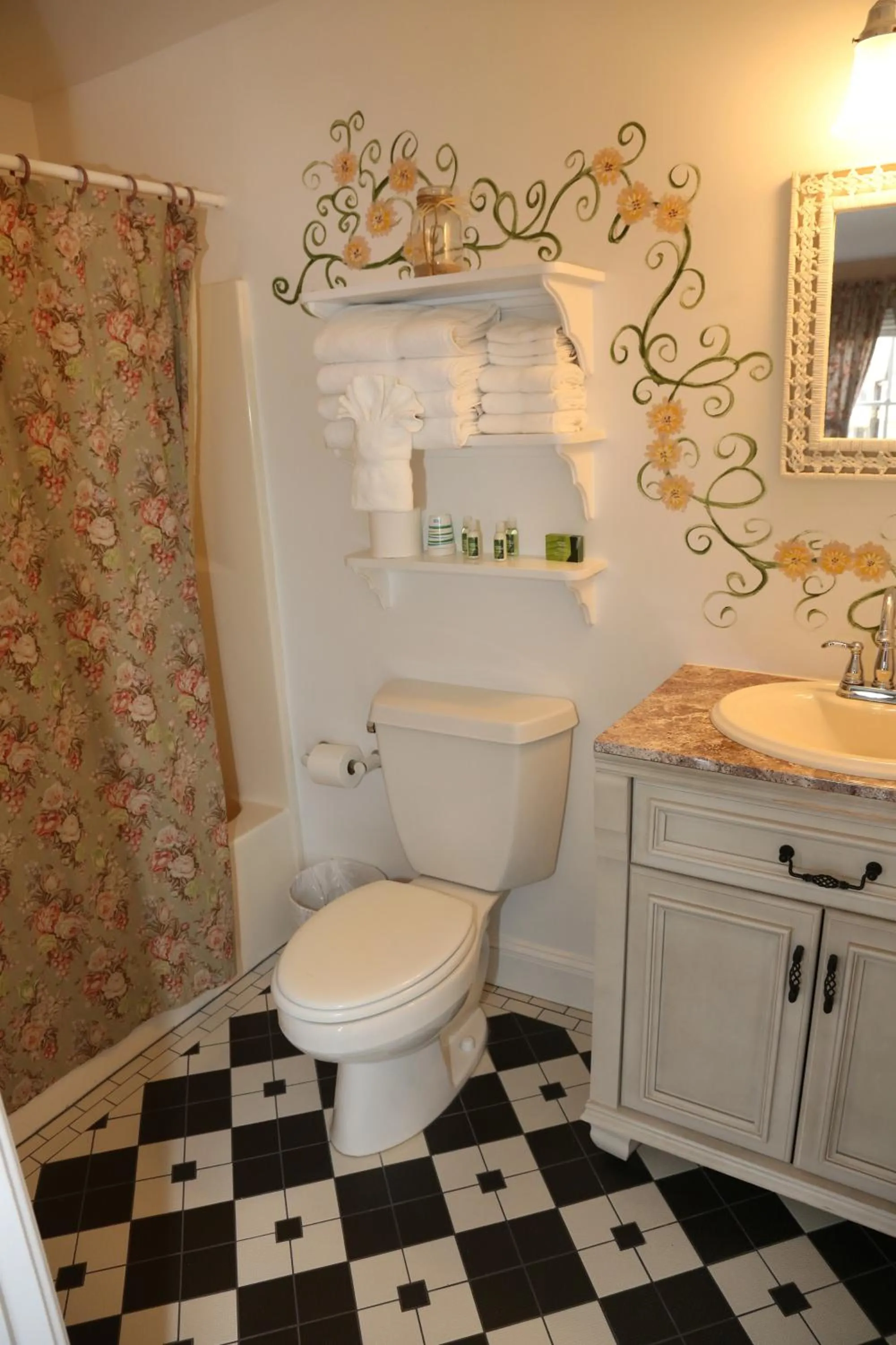 Bathroom in The Ocean Plaza Hotel