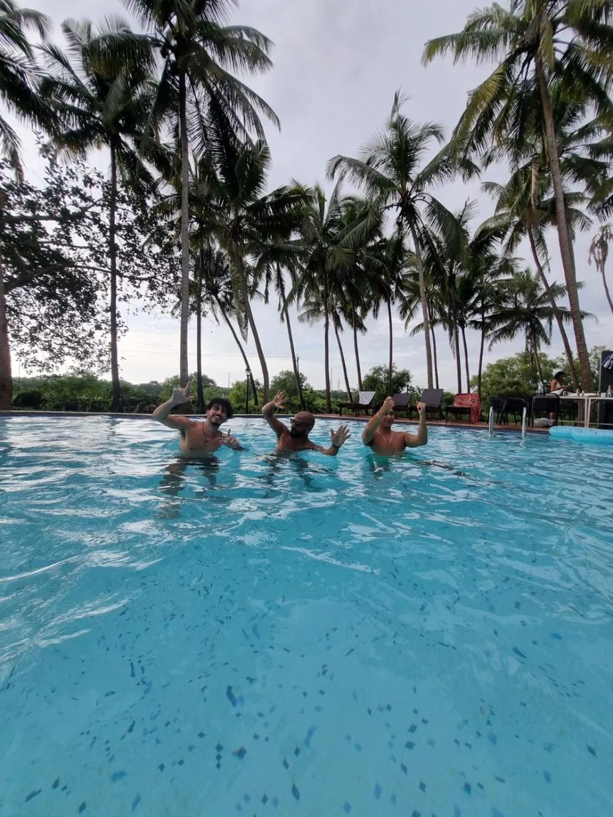 group of guests in Seclude Eco Cottages