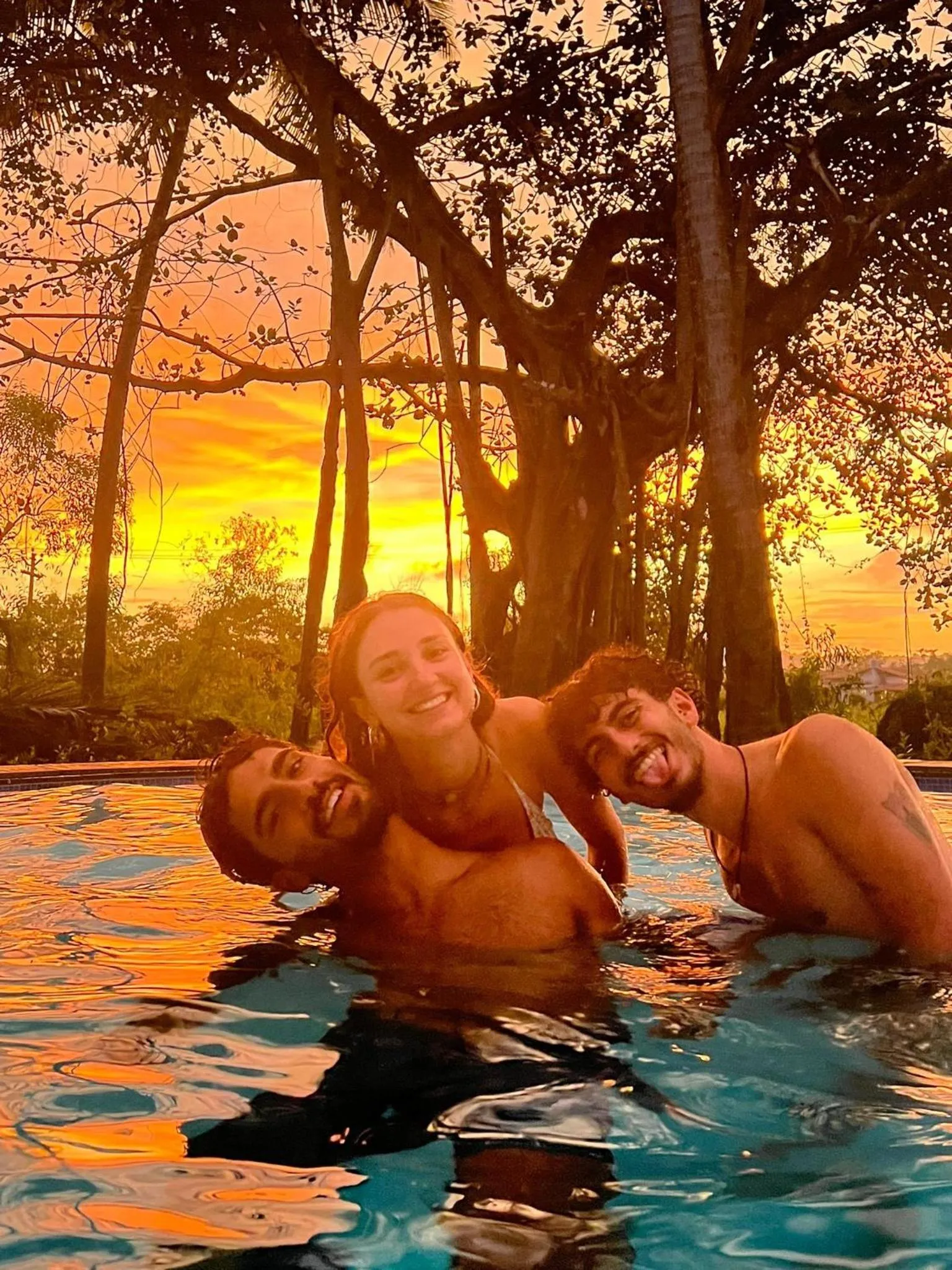 Sunset in Seclude Eco Cottages