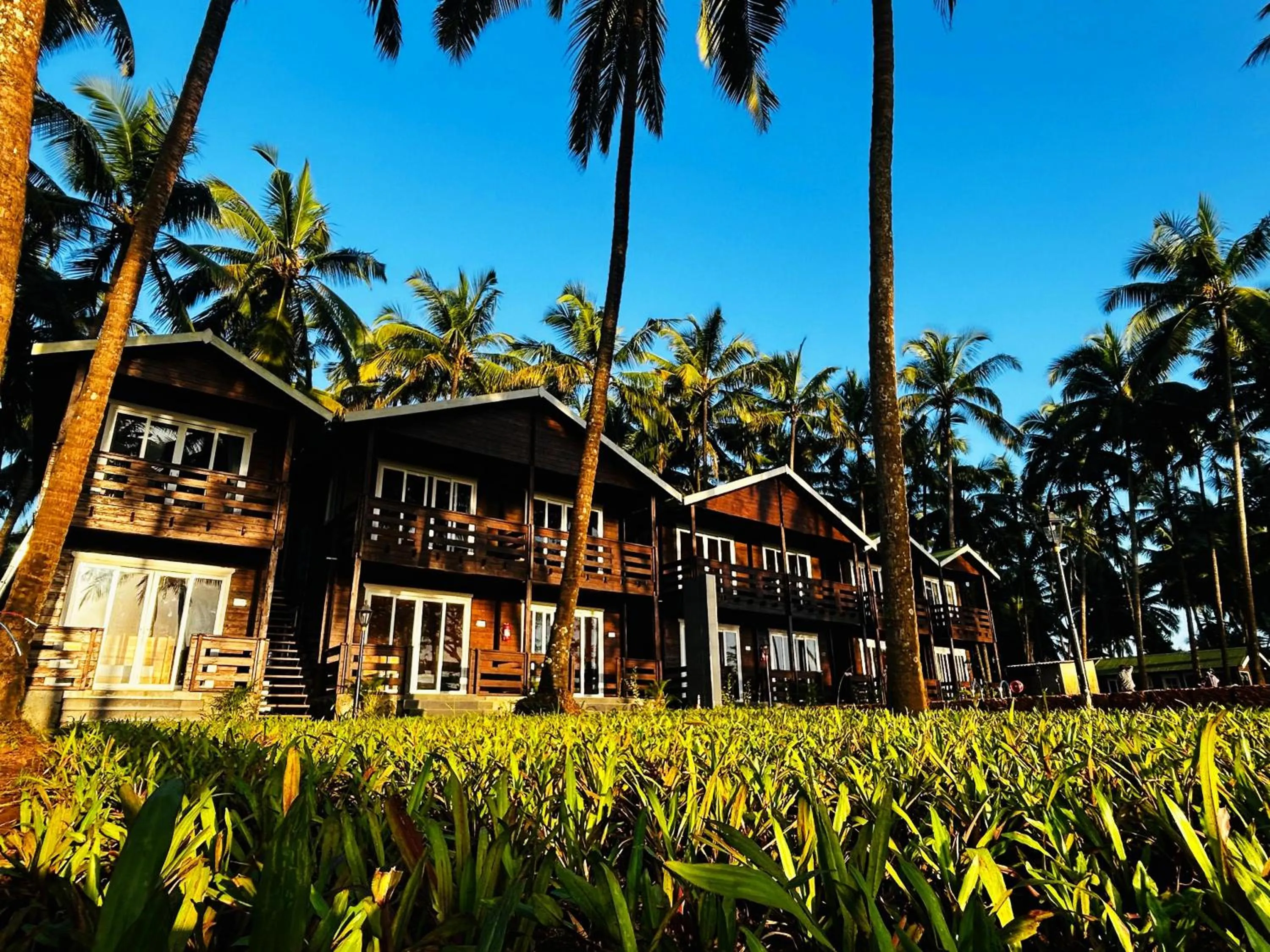 Garden in Seclude Eco Cottages