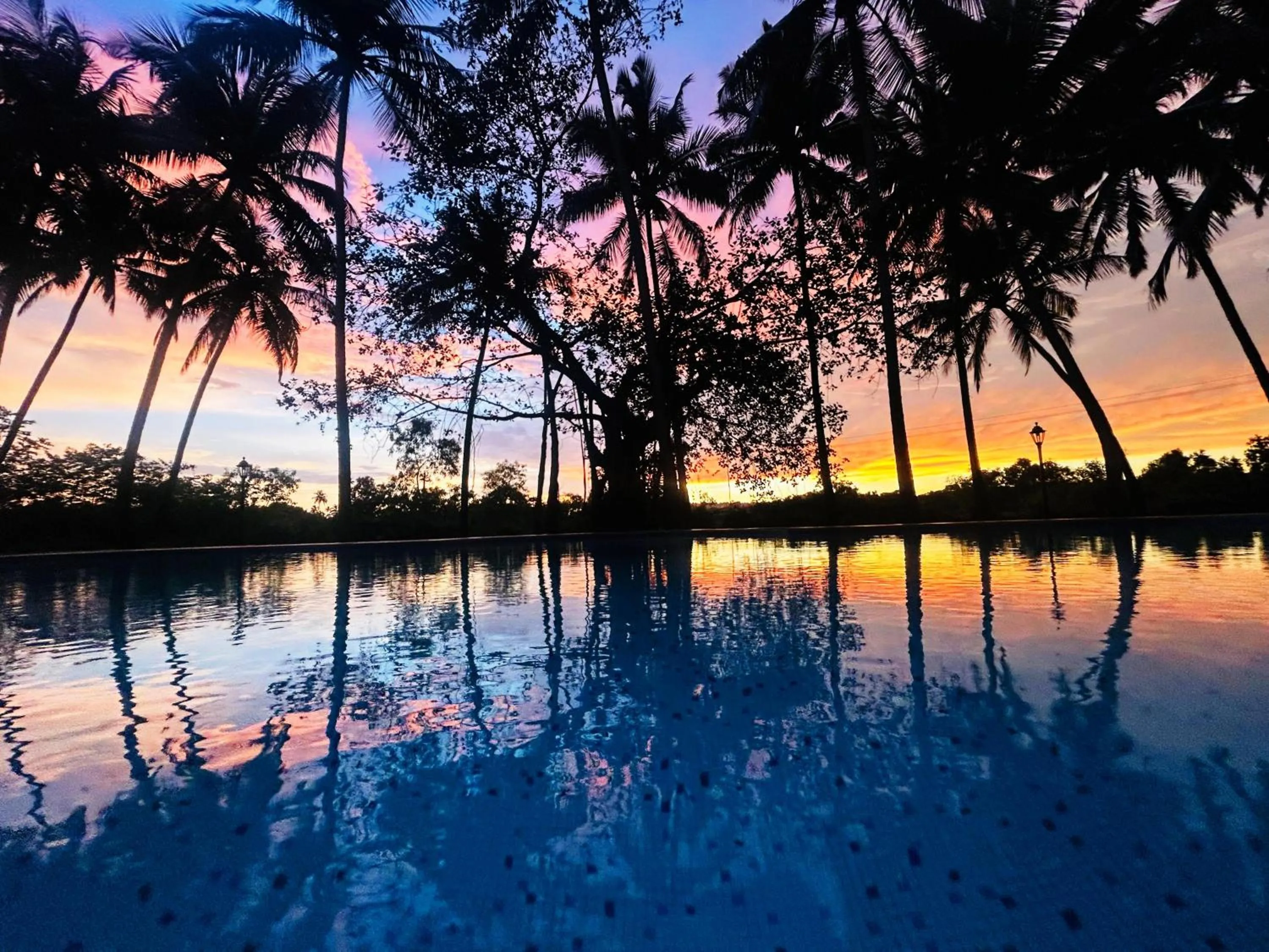 Sunset in Seclude Eco Cottages