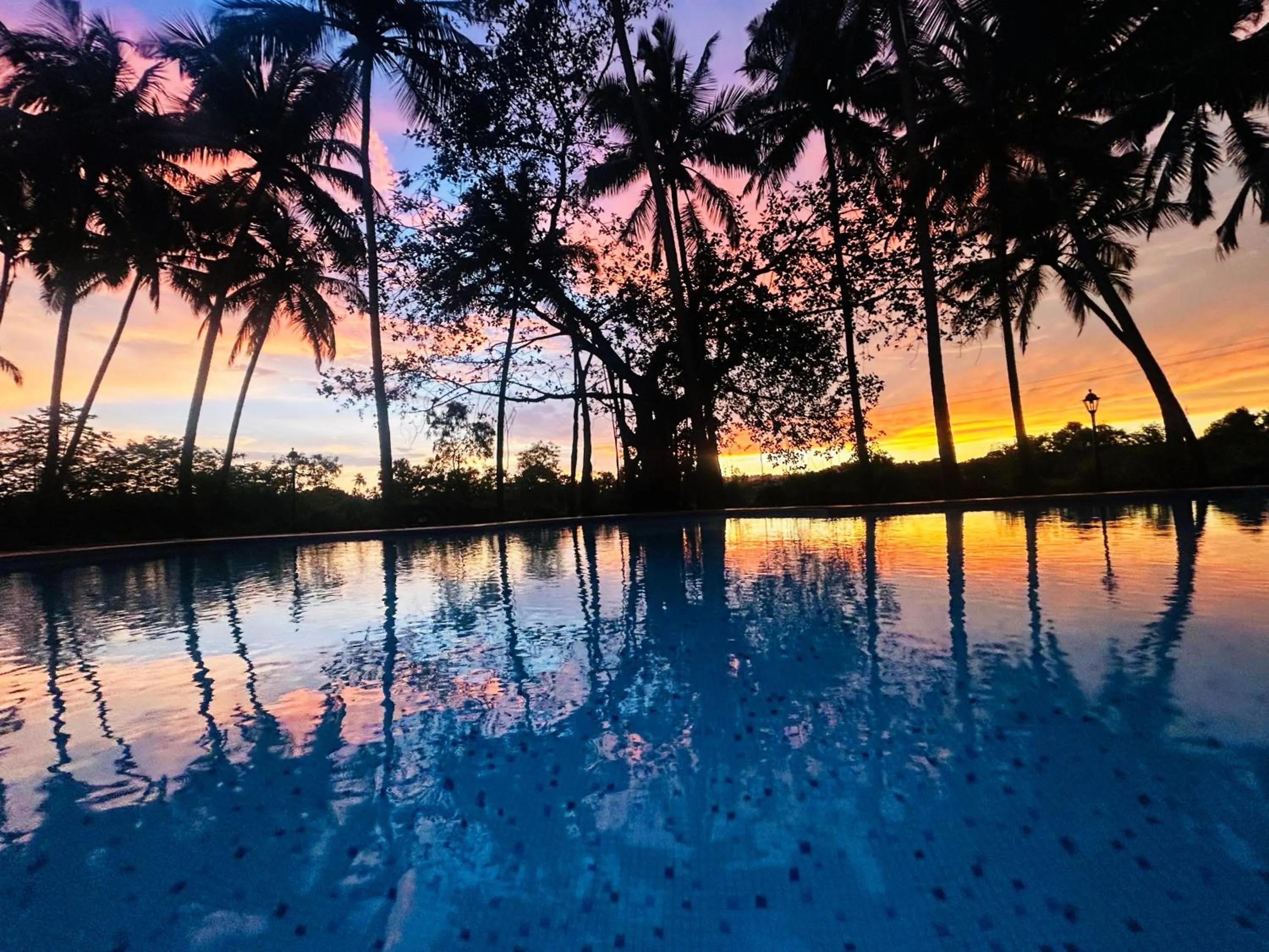 Sunset in Seclude Eco Cottages