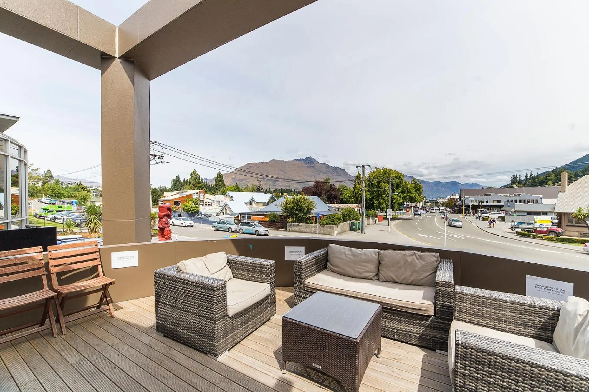 Balcony/Terrace in Tahuna Pod Hostel