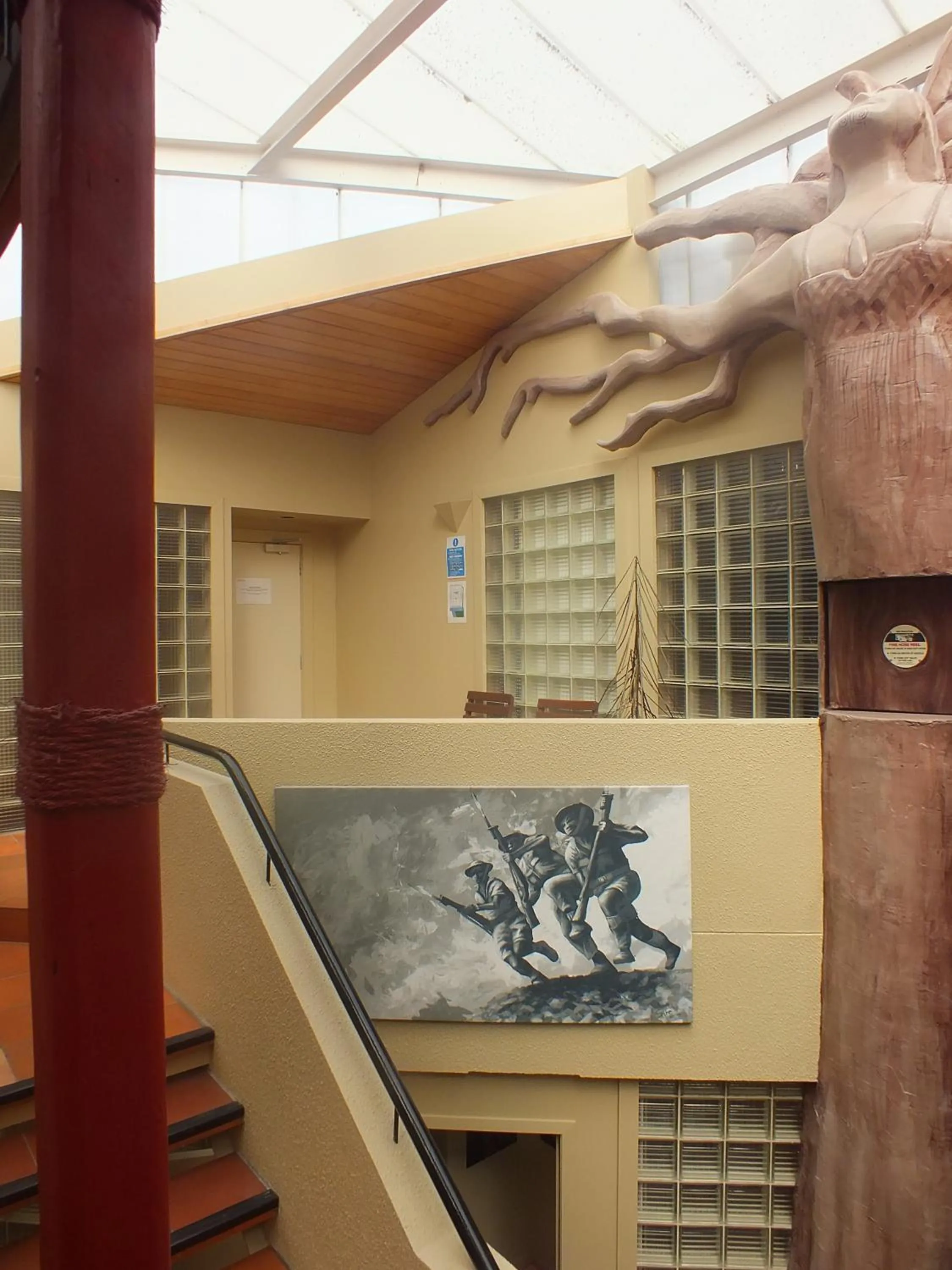 Patio in Tahuna Pod Hostel