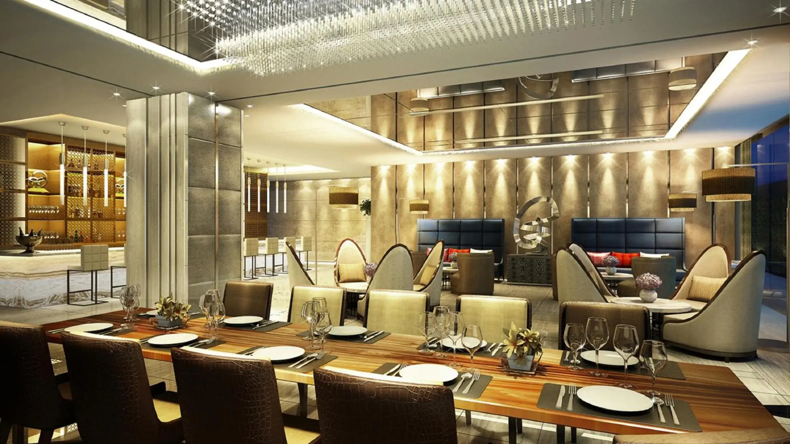 Restaurant/places to eat in Ascott Heng Shan Shanghai Restaurant/places to eat in Ascott Heng Shan Shanghai