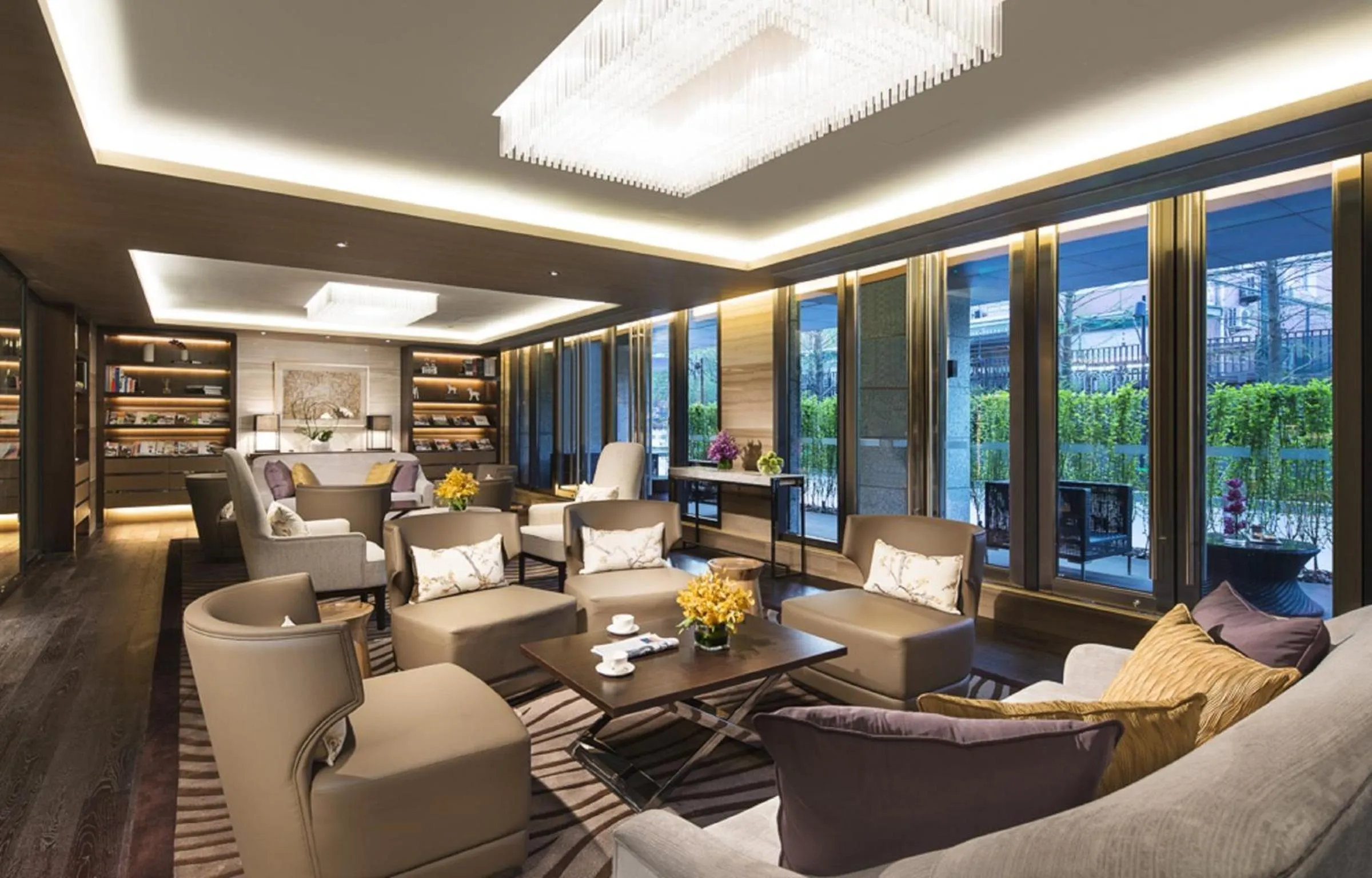 Lounge or bar in Ascott Heng Shan Shanghai