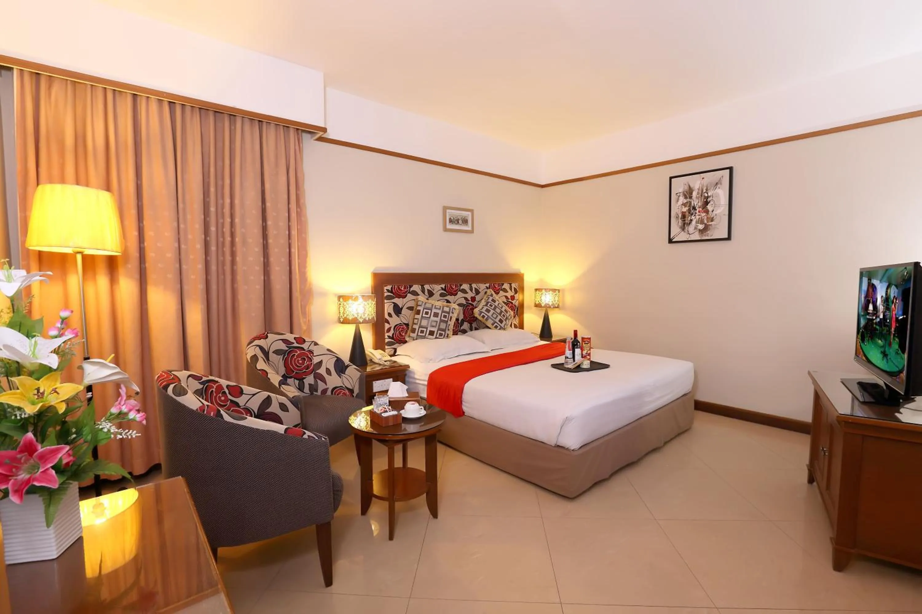 Bed in Hotel Maximillian