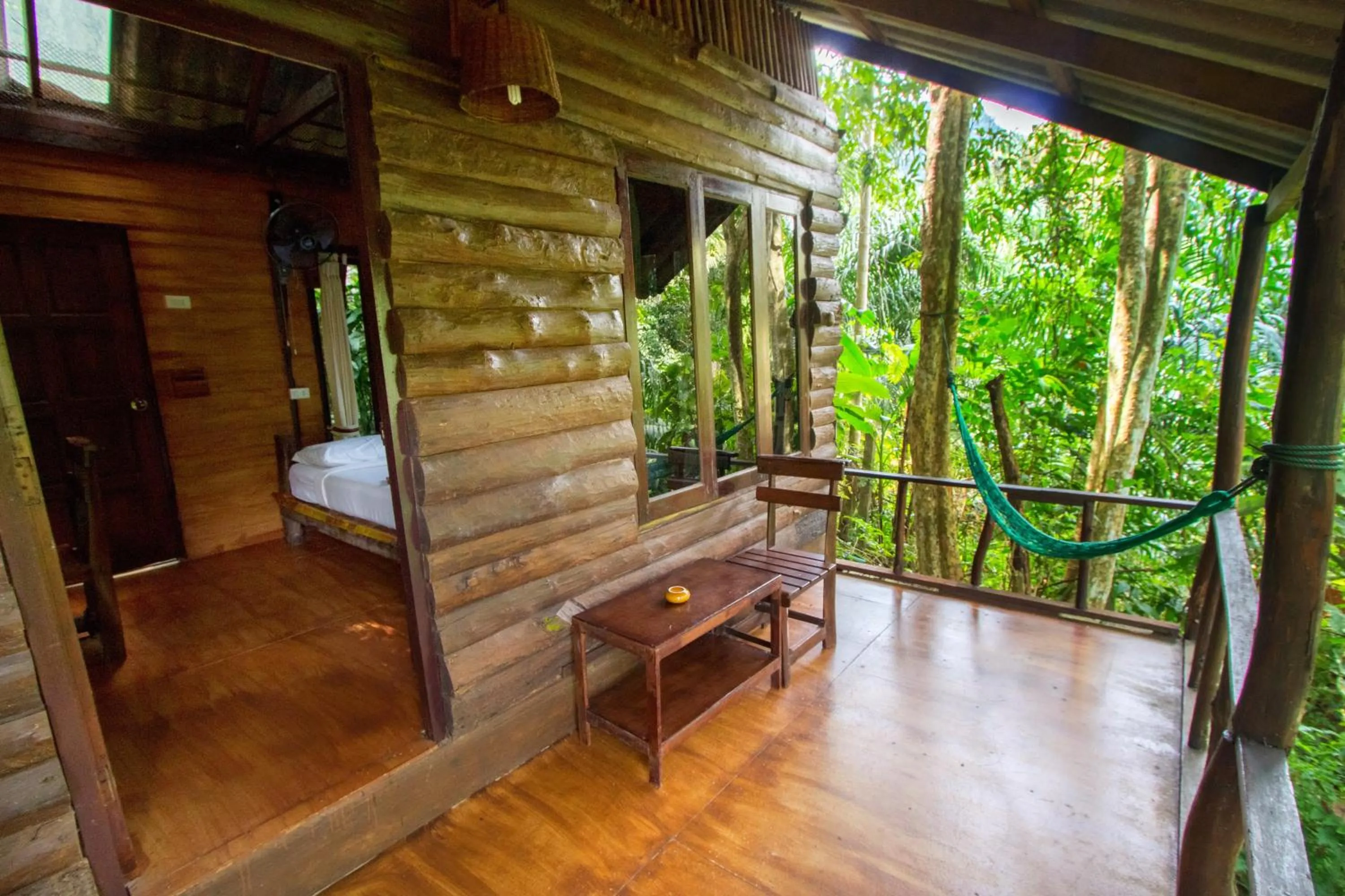 Garden in Khao Sok Riverside Cottages