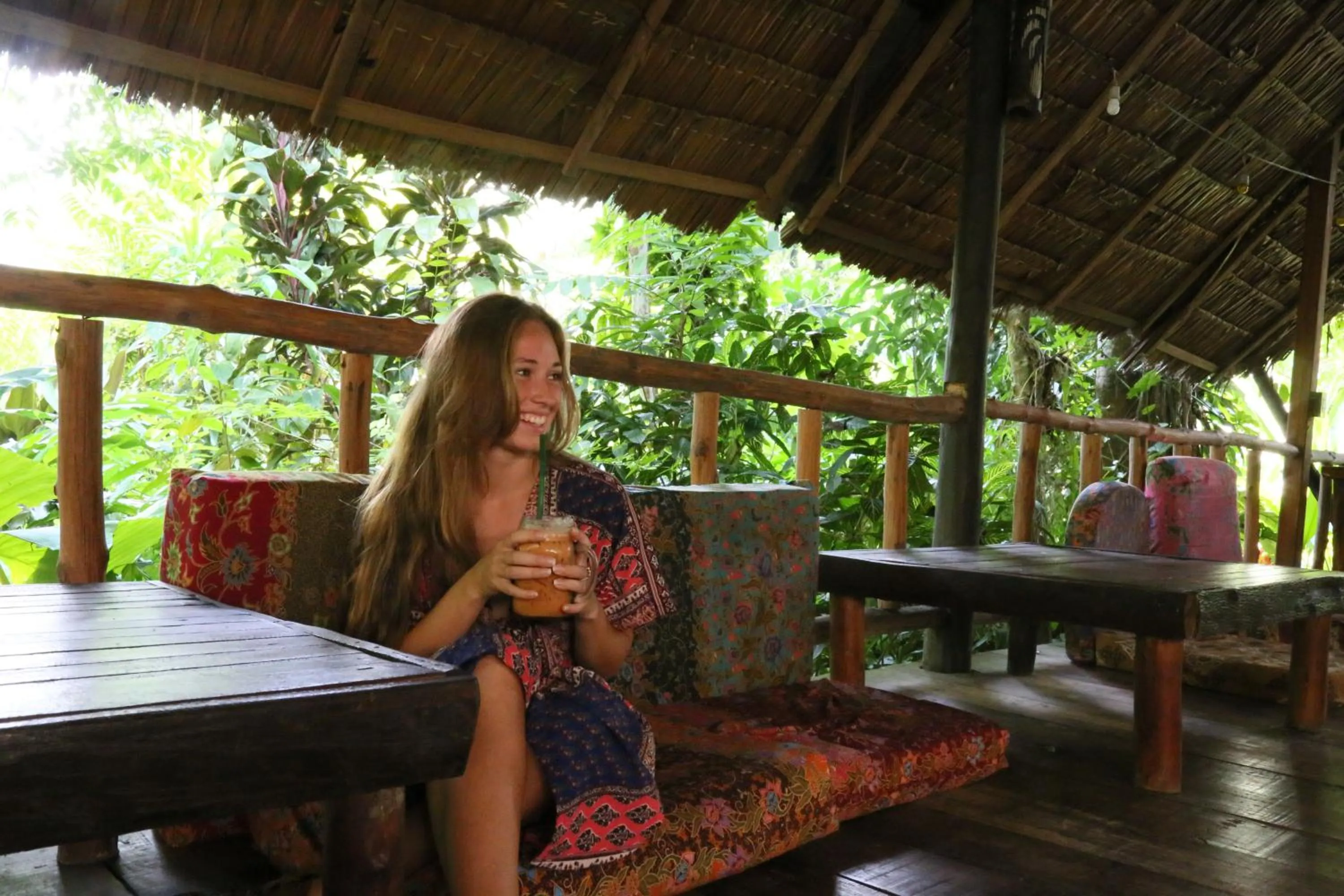 Lounge or bar in Khao Sok Riverside Cottages