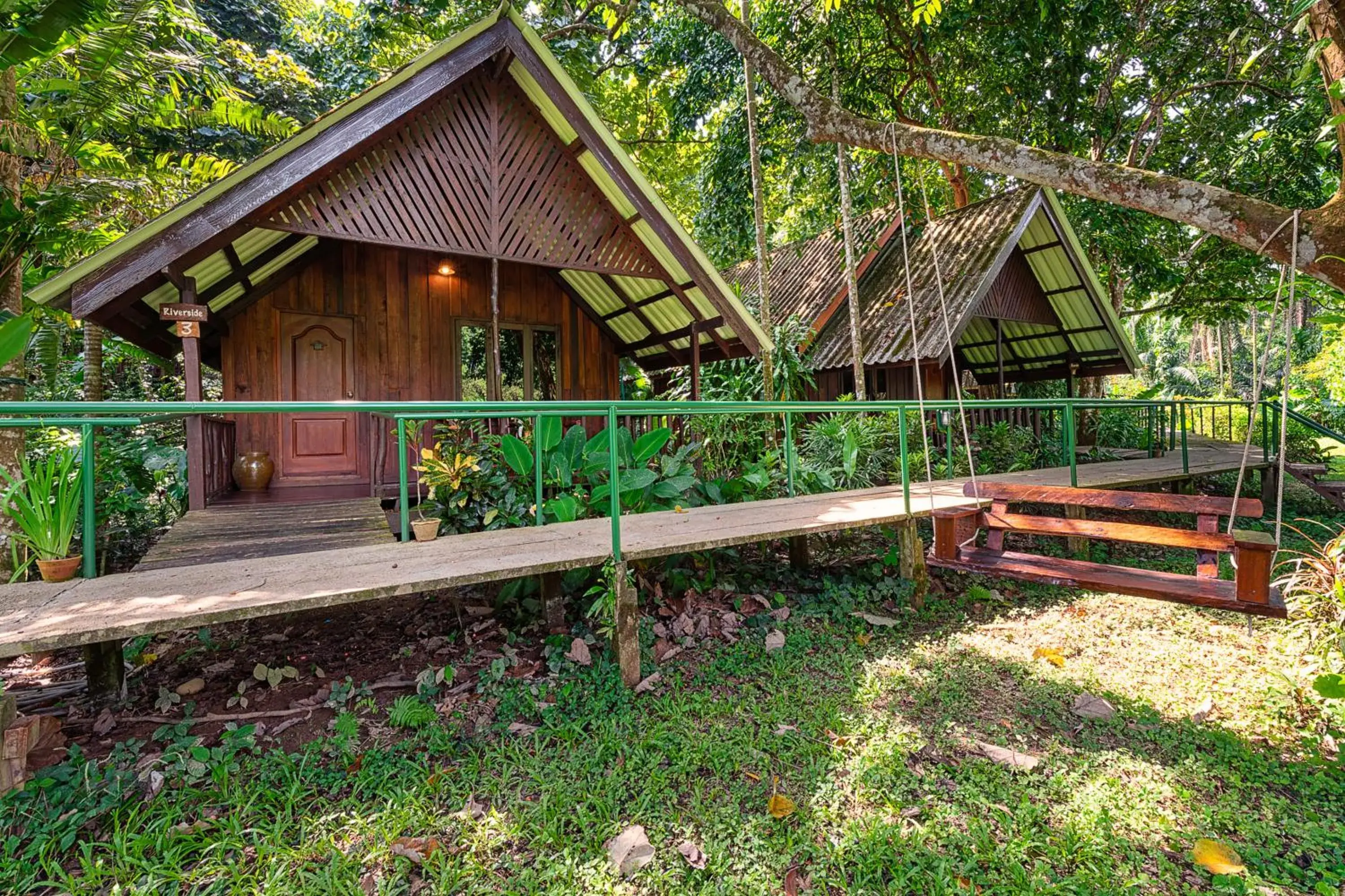 Property building in Khao Sok Riverside Cottages Property building in Khao Sok Riverside Cottages