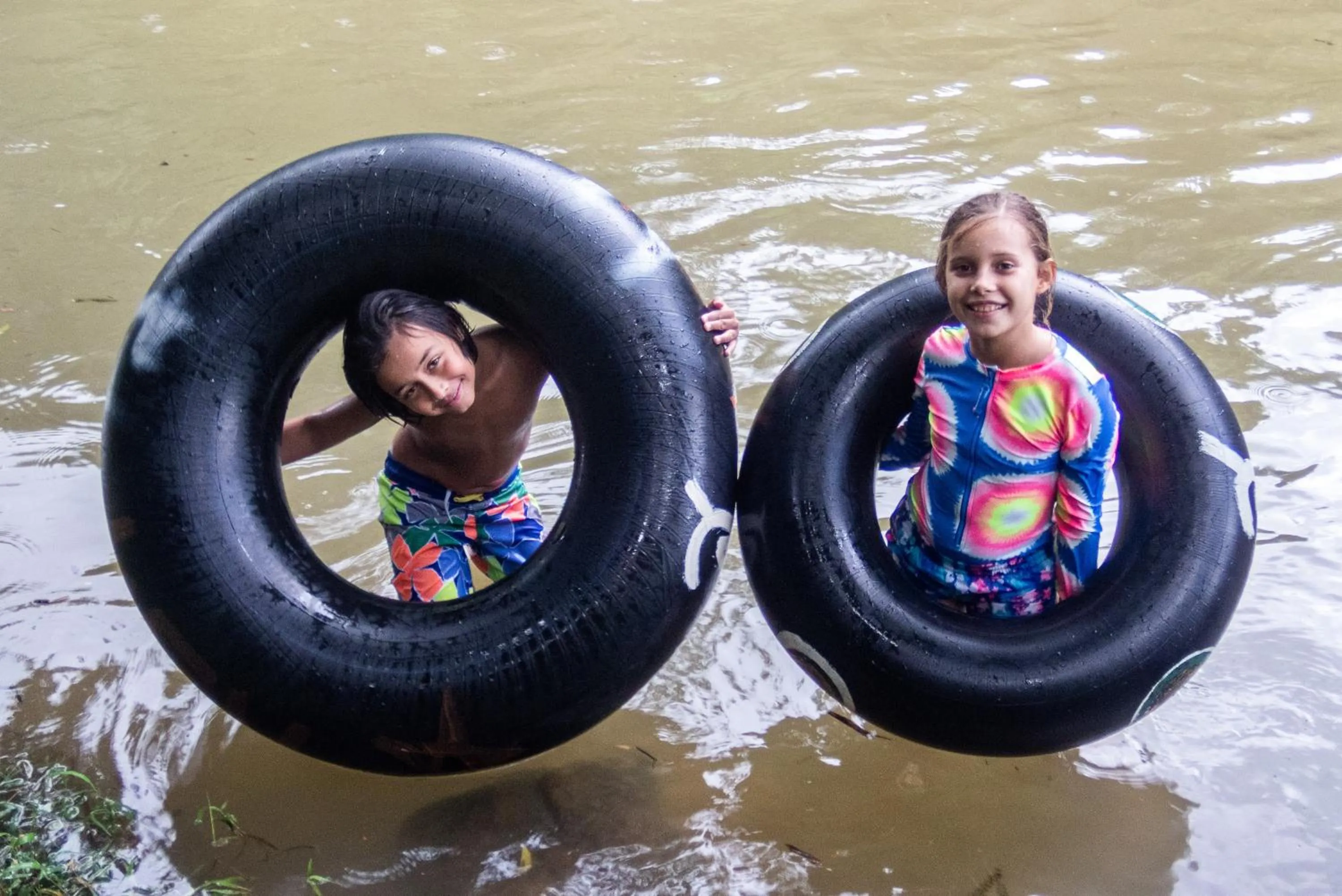People in Khao Sok Riverside Cottages