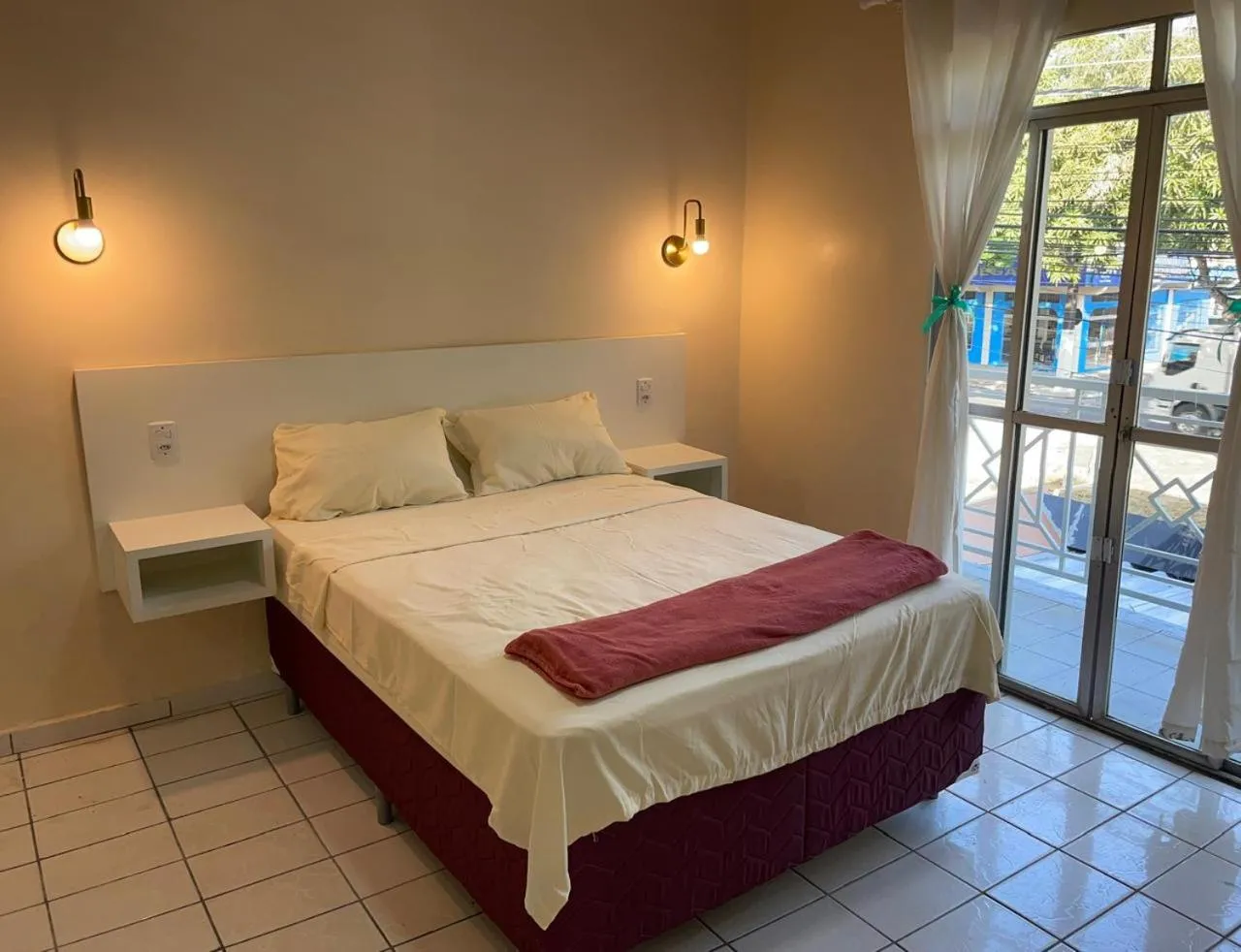 Bed in Hotel Residencial Vista Bela