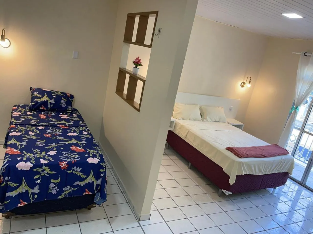 Bed in Hotel Residencial Vista Bela