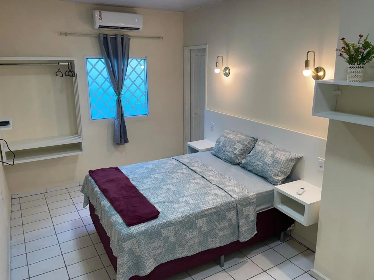 Bed in Hotel Residencial Vista Bela
