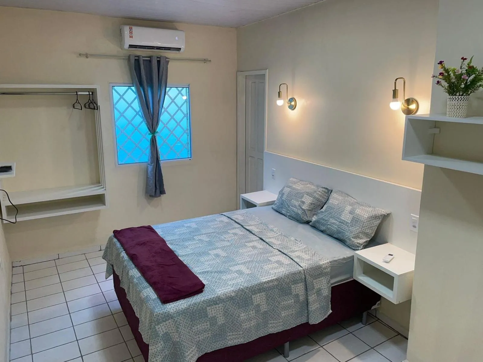 Bed in Hotel Residencial Vista Bela