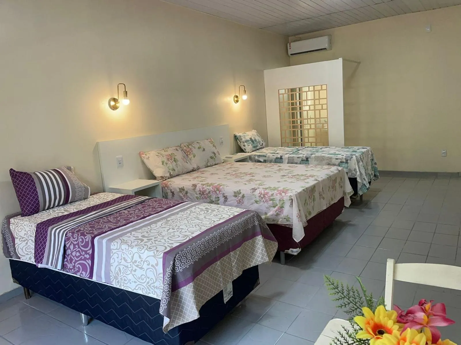 Bed in Hotel Residencial Vista Bela