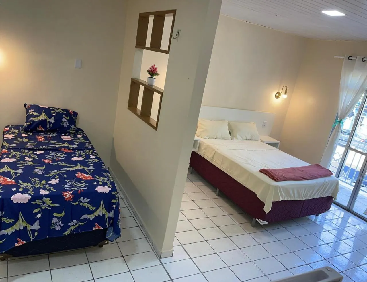 Bed in Hotel Residencial Vista Bela