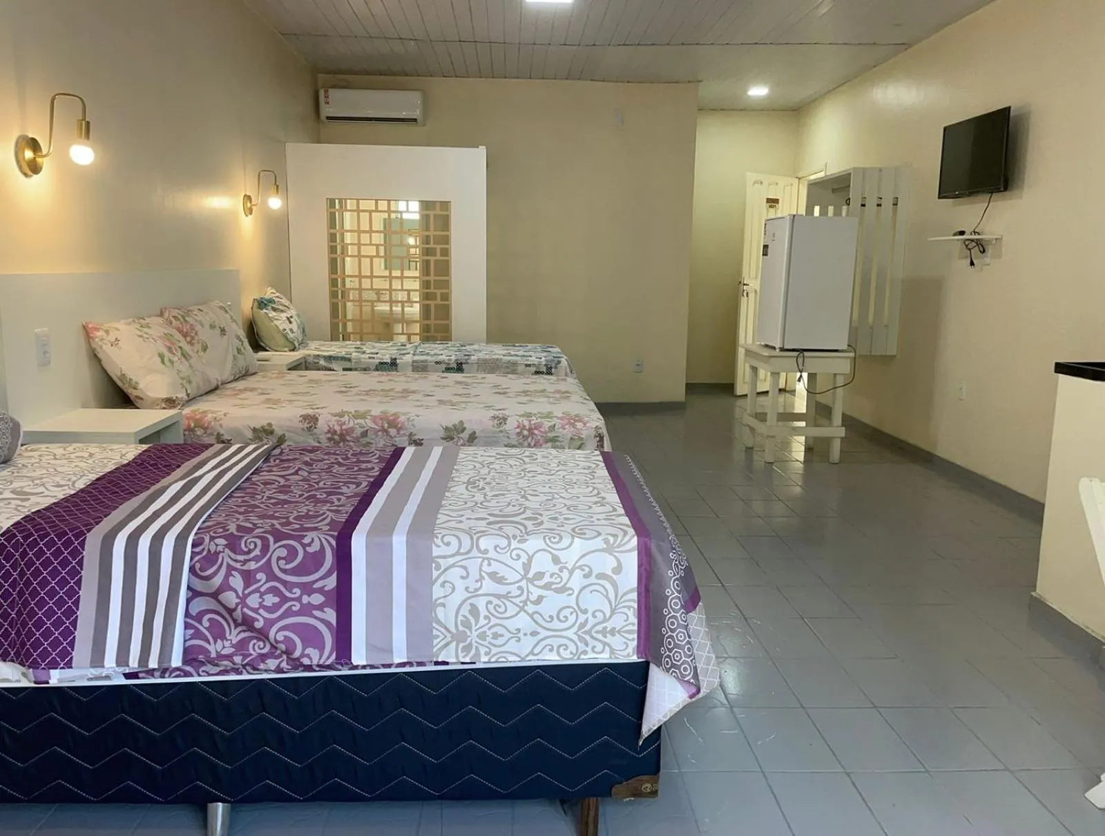Bed in Hotel Residencial Vista Bela