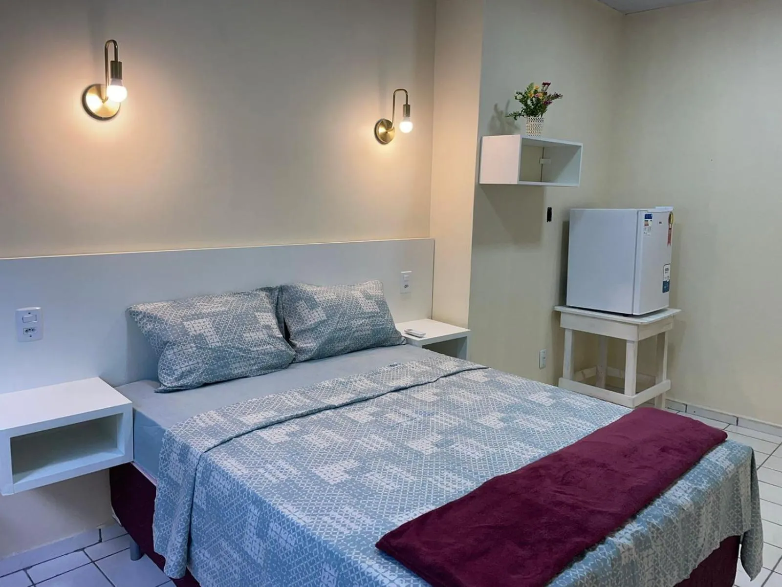Bed in Hotel Residencial Vista Bela