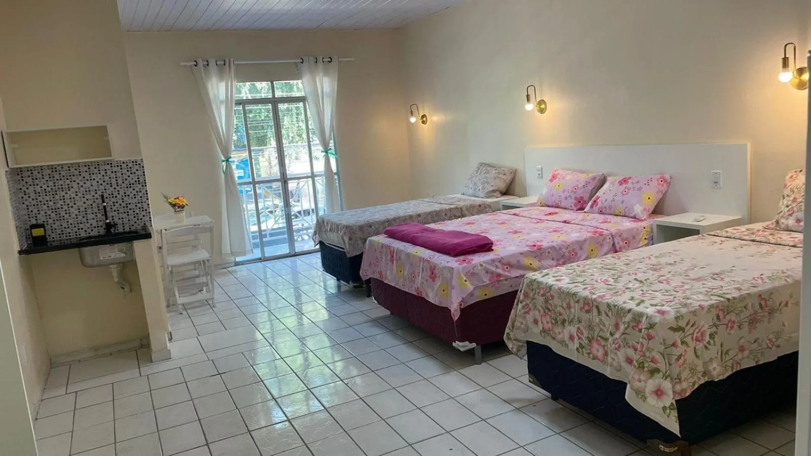 Bed in Hotel Residencial Vista Bela