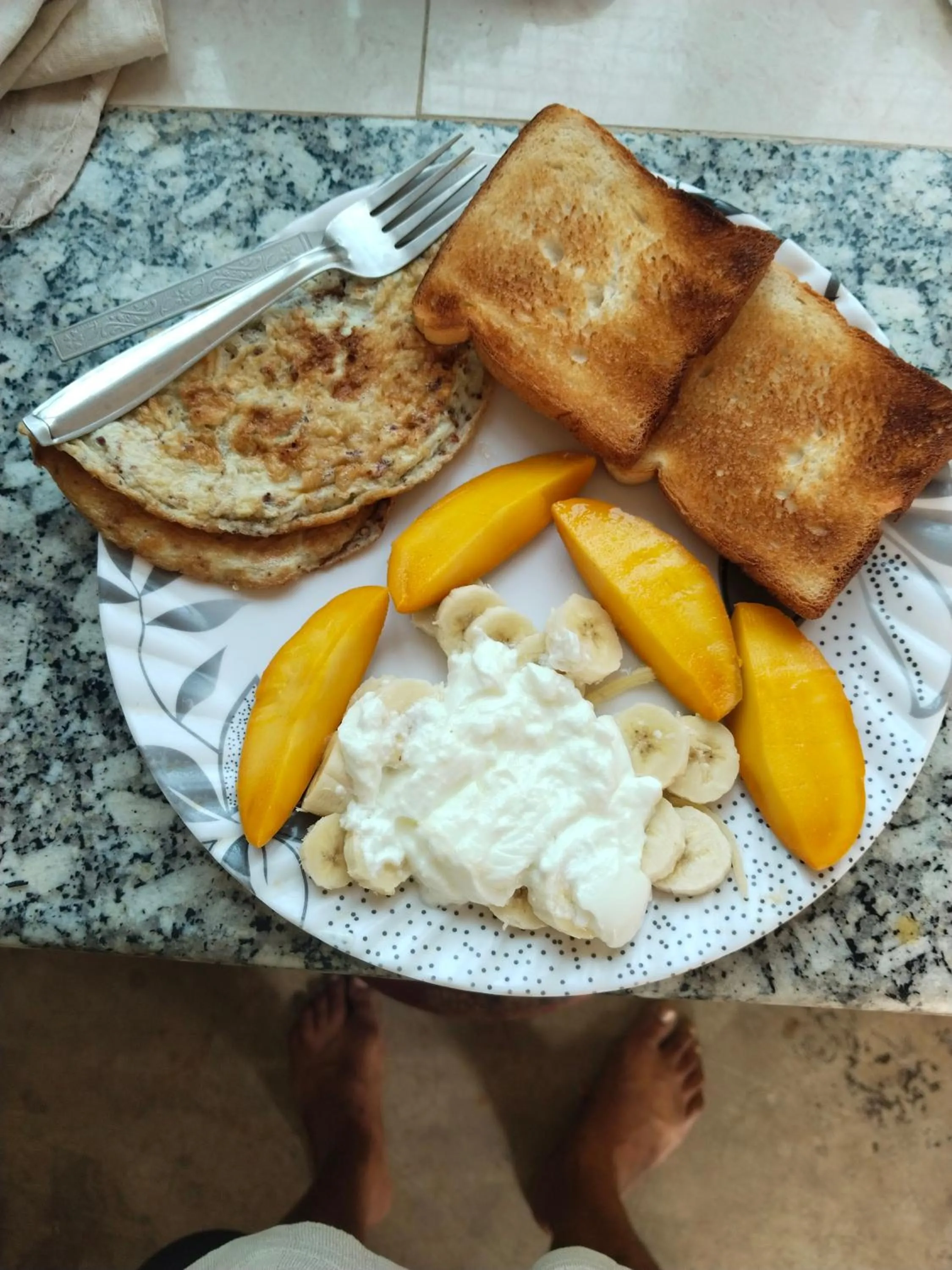 Breakfast in Banaras Paying Guest House