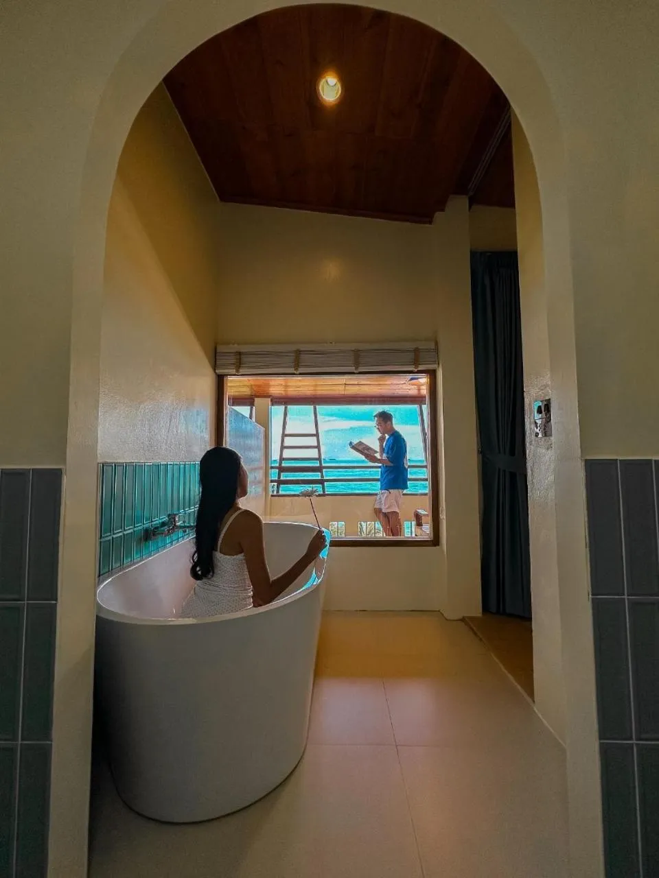 Bathroom in Samed Seaside Resort