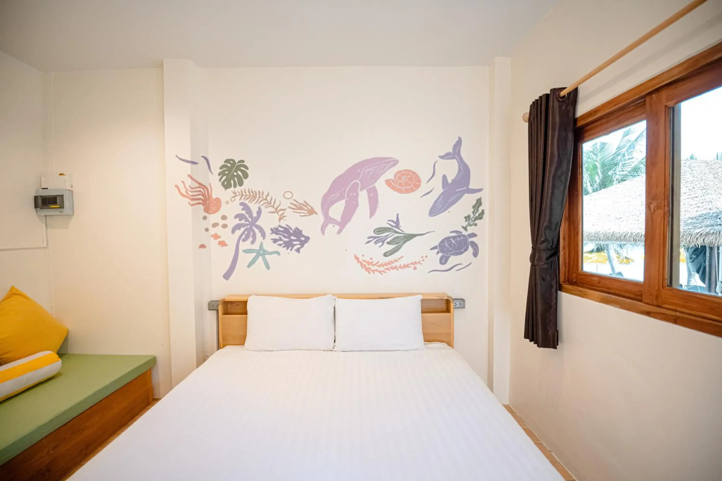 Bedroom, Bed in Samed Seaside Resort Bedroom, Bed in Samed Seaside Resort