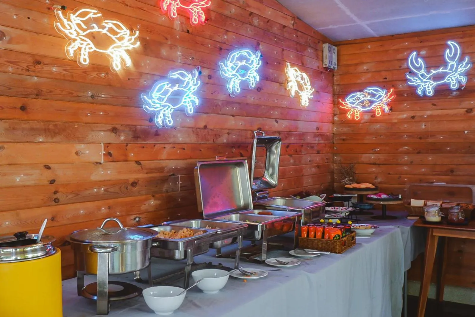 Buffet breakfast in Samed Seaside Resort