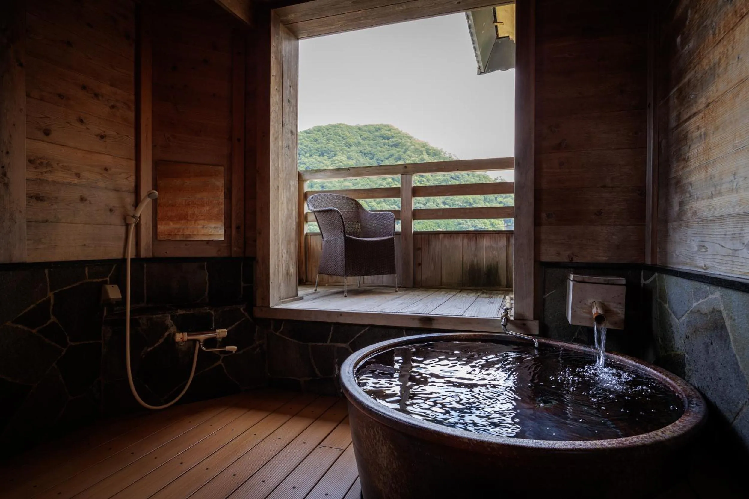 Hot Spring Bath in Kifuno Sato