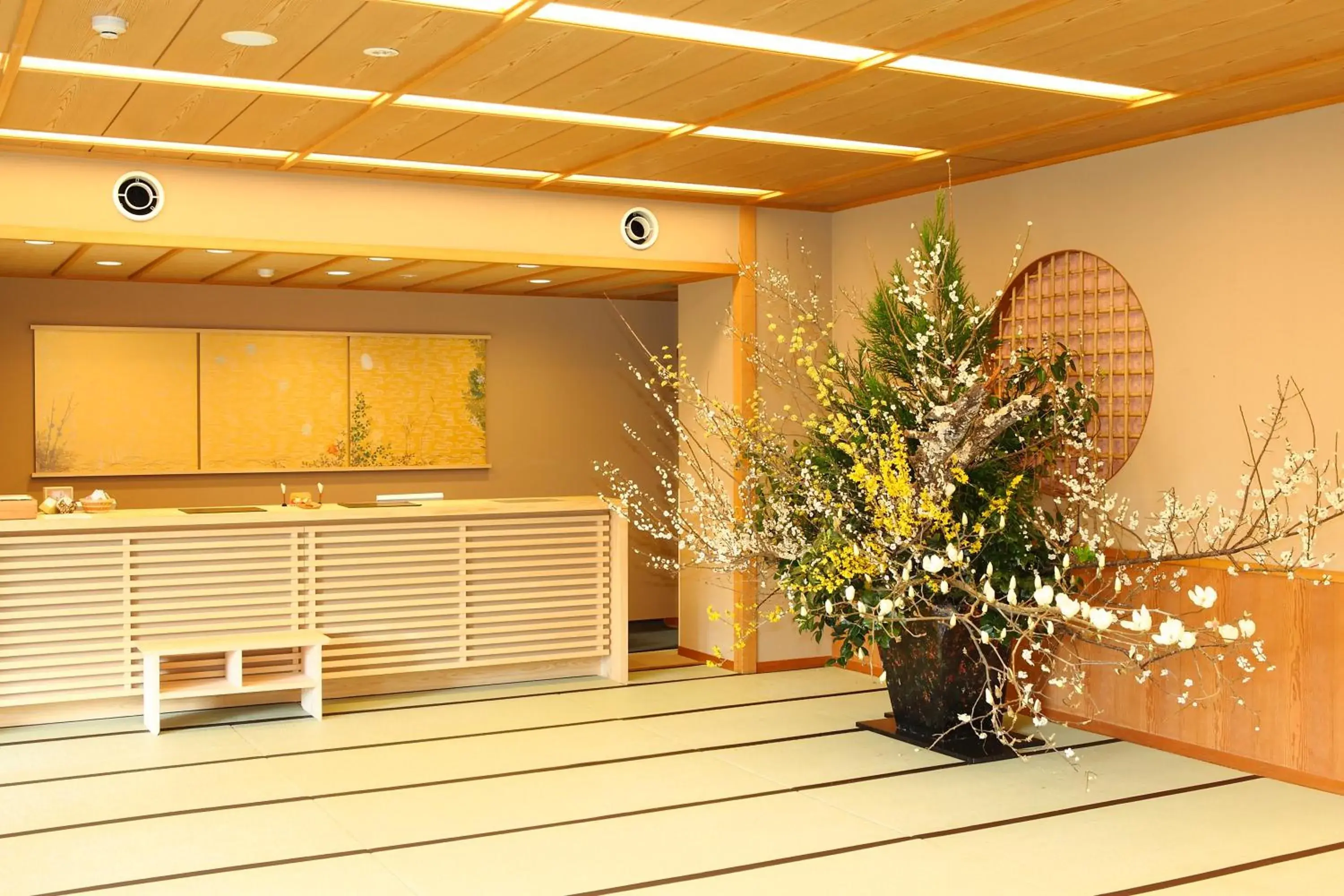 Lobby or reception in Kifuno Sato Lobby or reception in Kifuno Sato