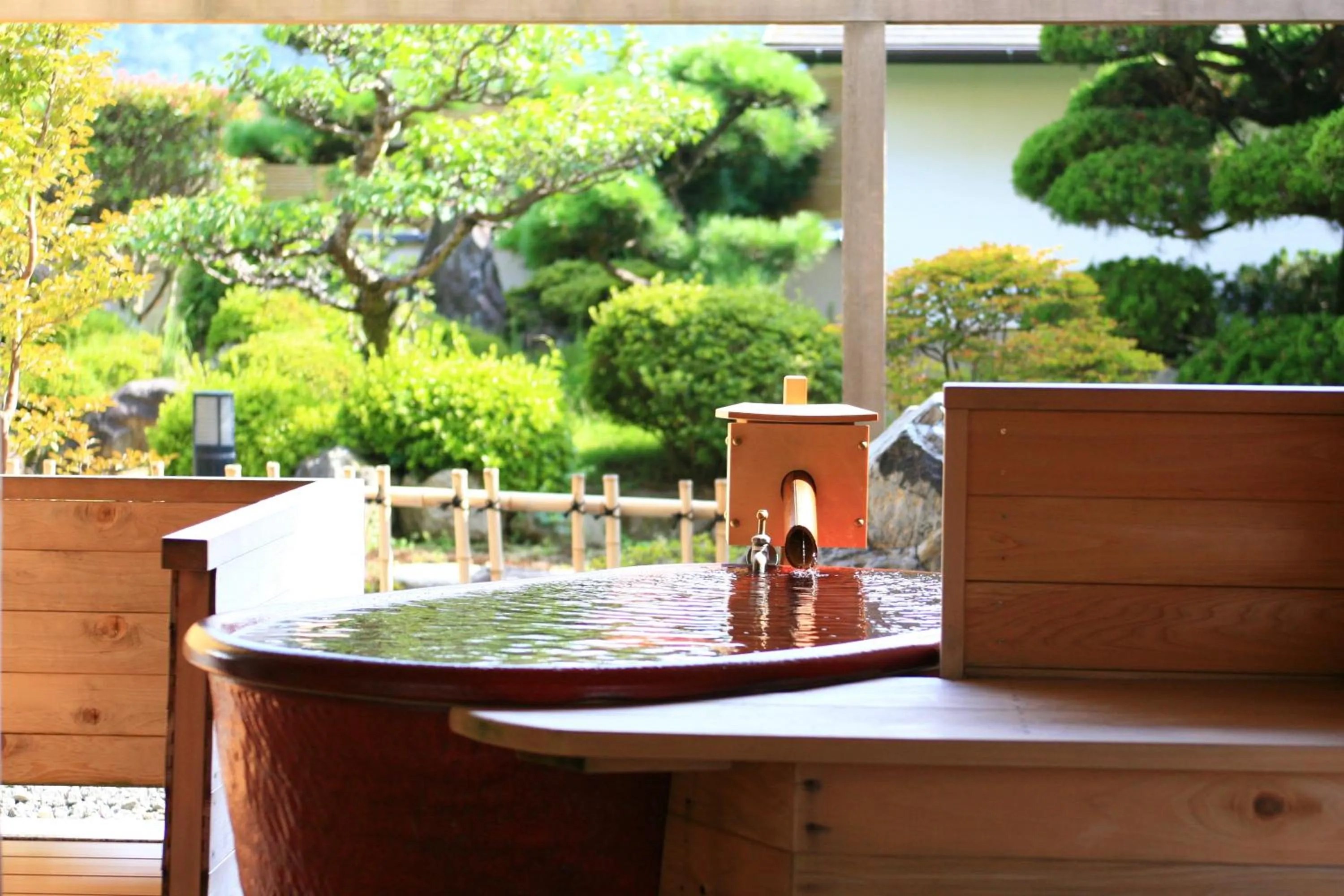 Hot Spring Bath in Kifuno Sato